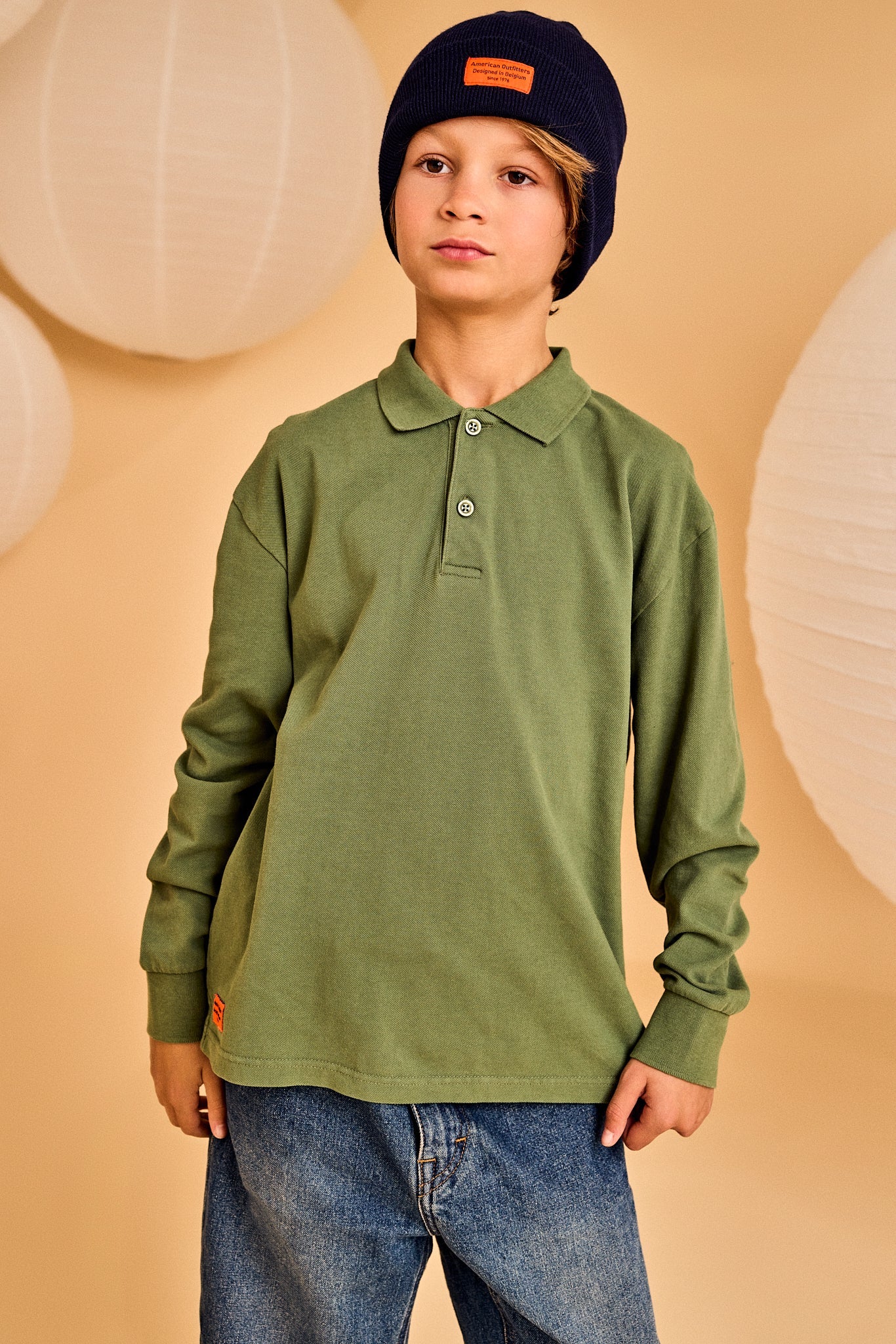 A076 HUNTER GREEN POLO SHIRT [FINAL SALE] - Image 3