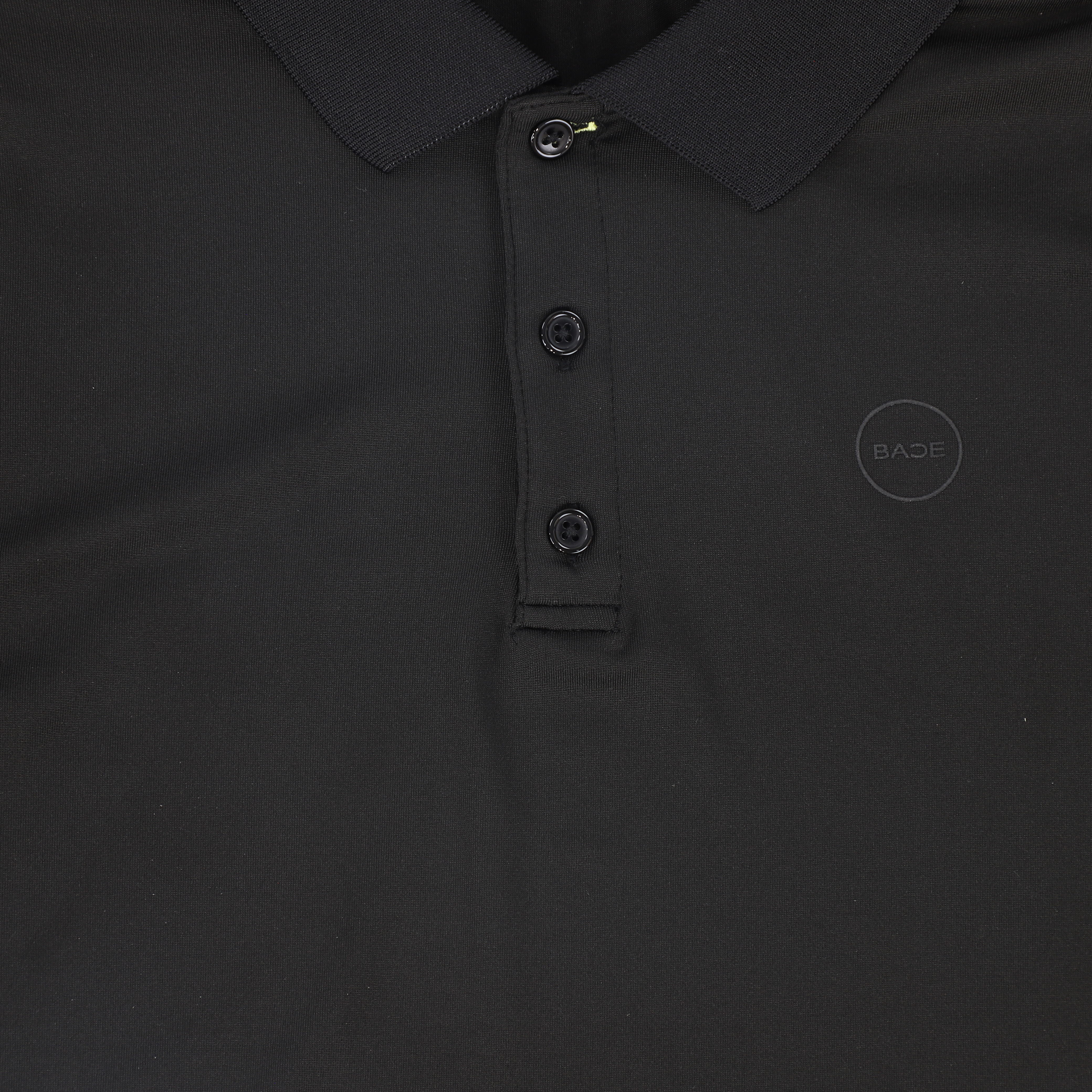 BACE COLLECTION BLACK SS LOGO POLO [FINAL SALE] - Image 3