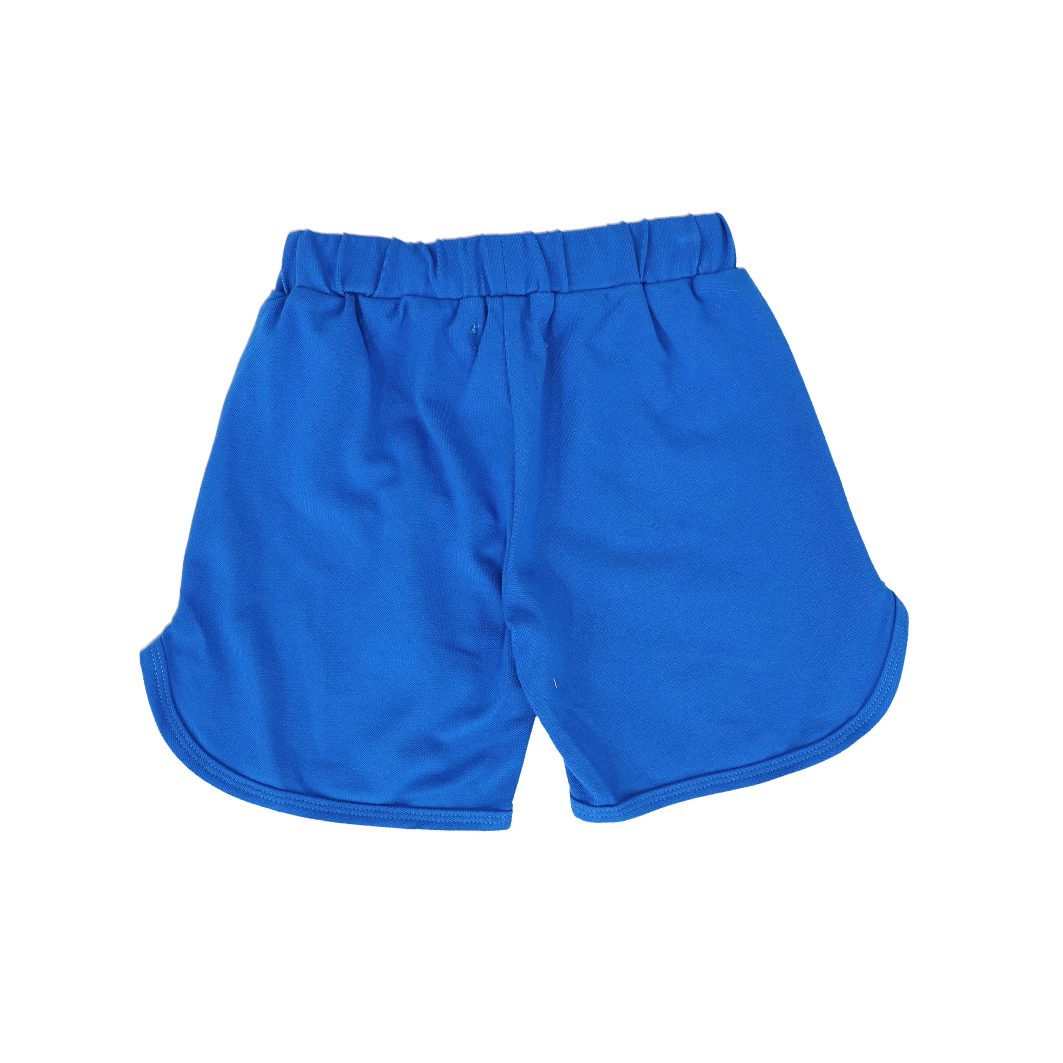 BACE COLLECTION BLUE PIQUE TRACK SHORTS [FINAL SALE] - Image 2