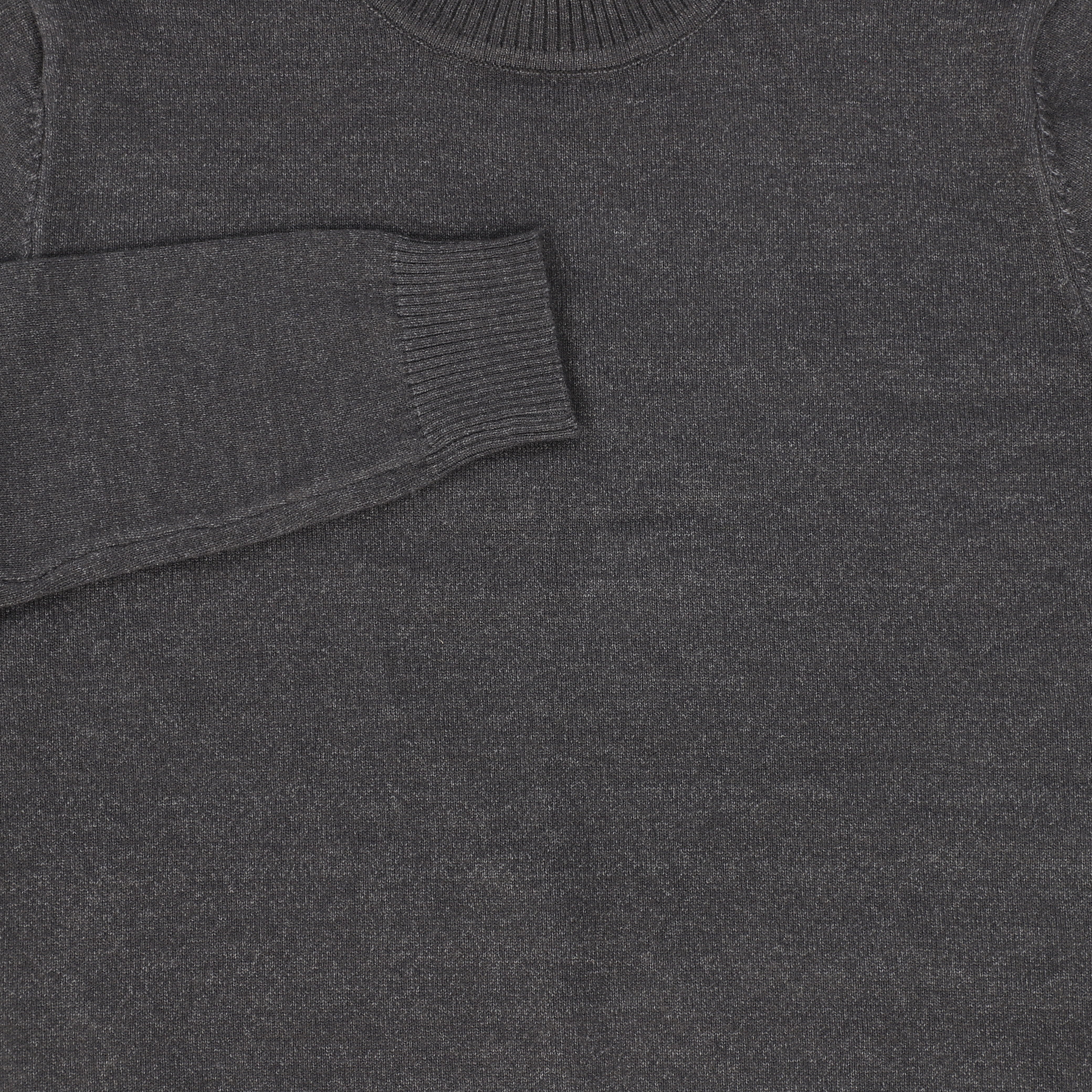 BACE COLLECTION CHARCOAL KNIT SWEATER [FINAL SALE] - Image 3