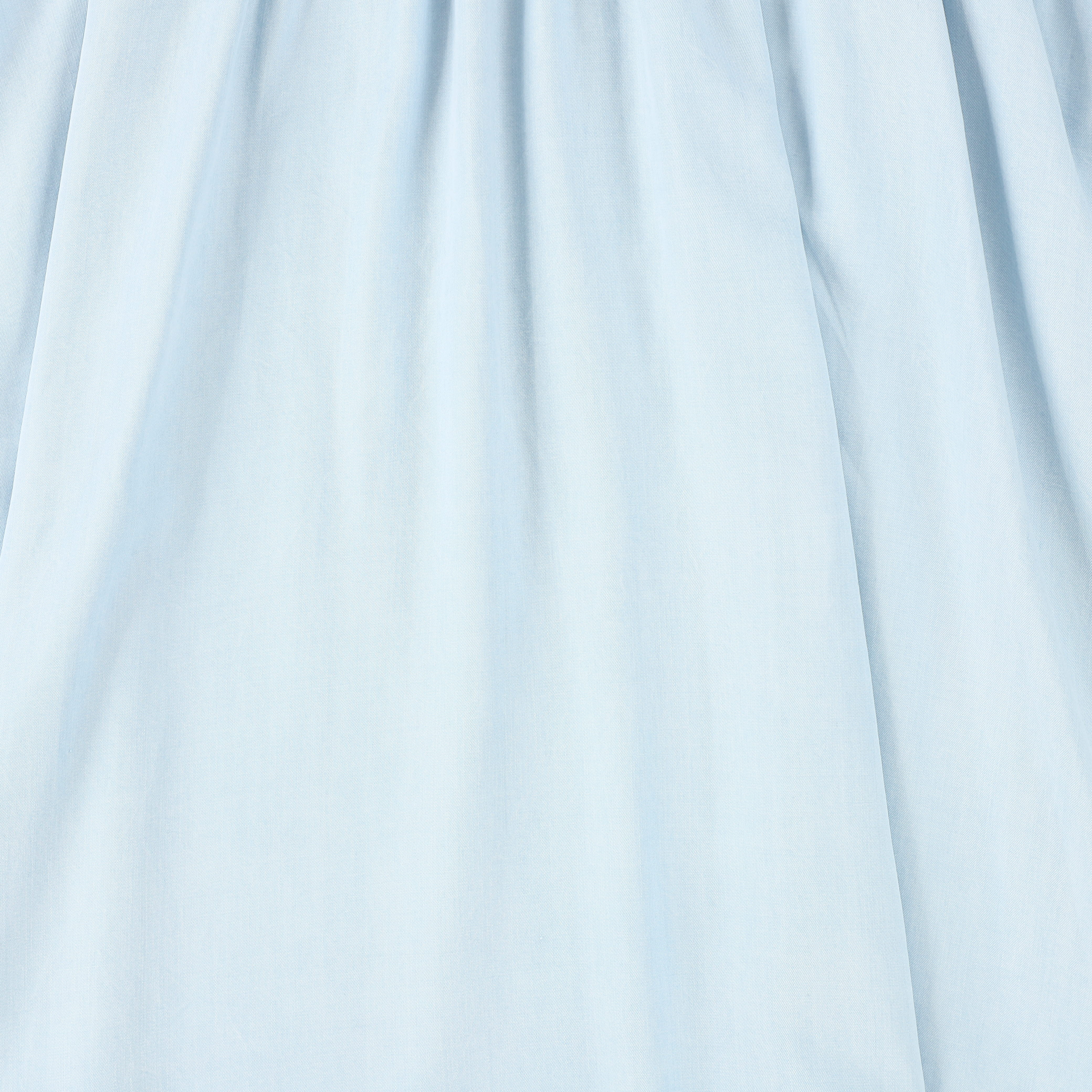 BACE COLLECTION LIGHT BLUE DENIM STITCH DETAIL SKIRT [FINAL SALE] - Image 3