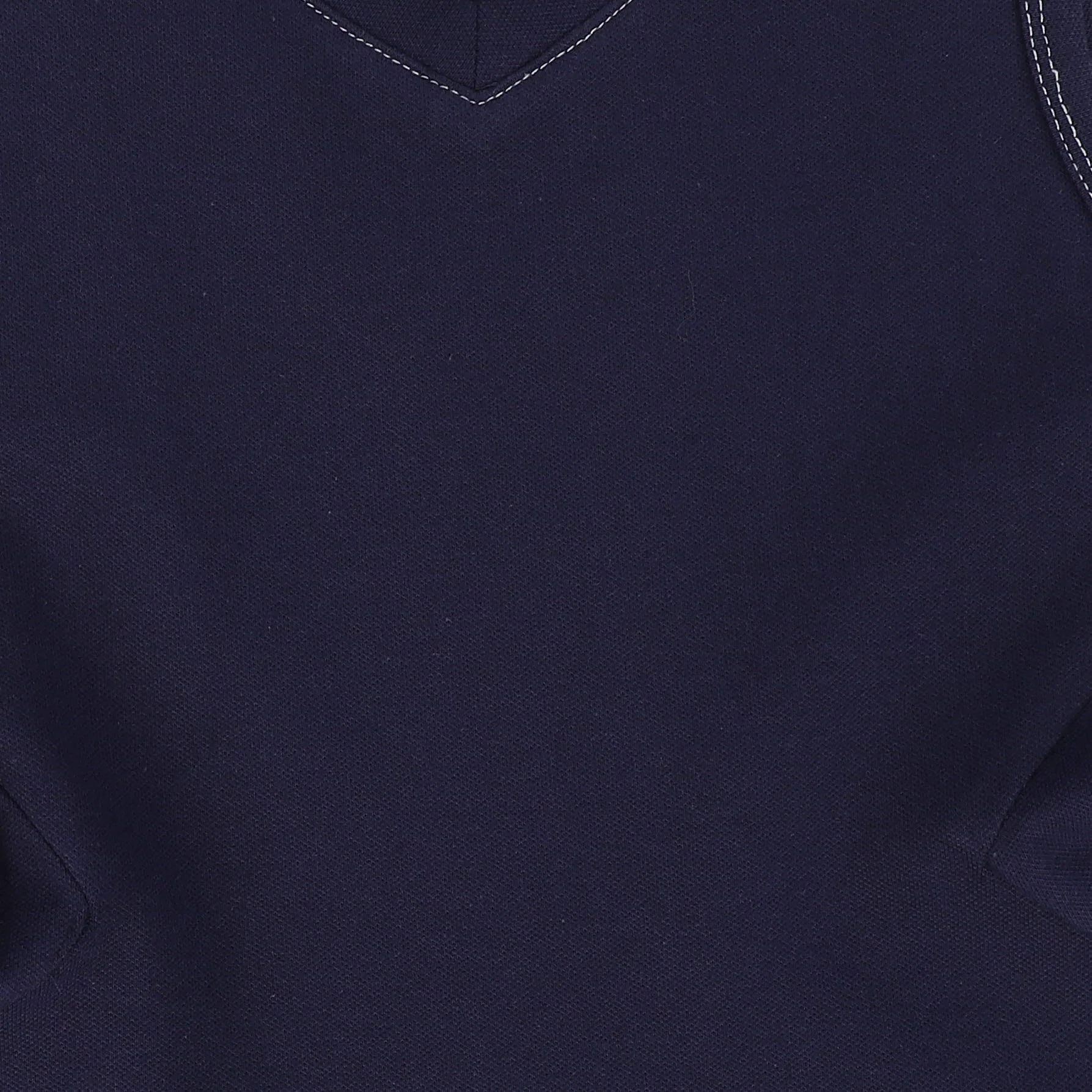 BACE COLLECTION NAVY PIQUE ASYMMETRICAL JUMPER [FINAL SALE] - Image 3