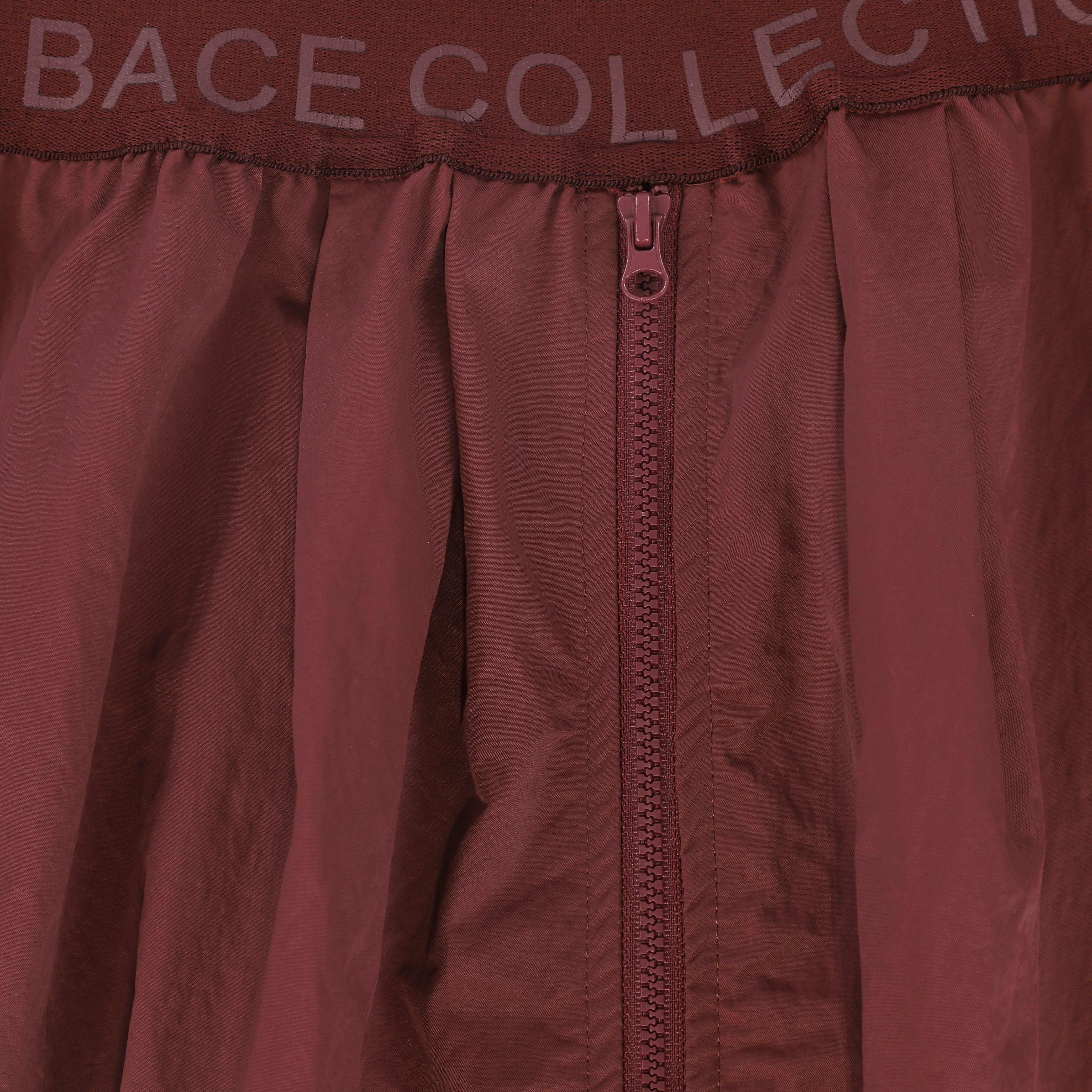 BACE COLLECTION RUST ZIPPER CARGO SKIRT [FINAL SALE] - Image 3