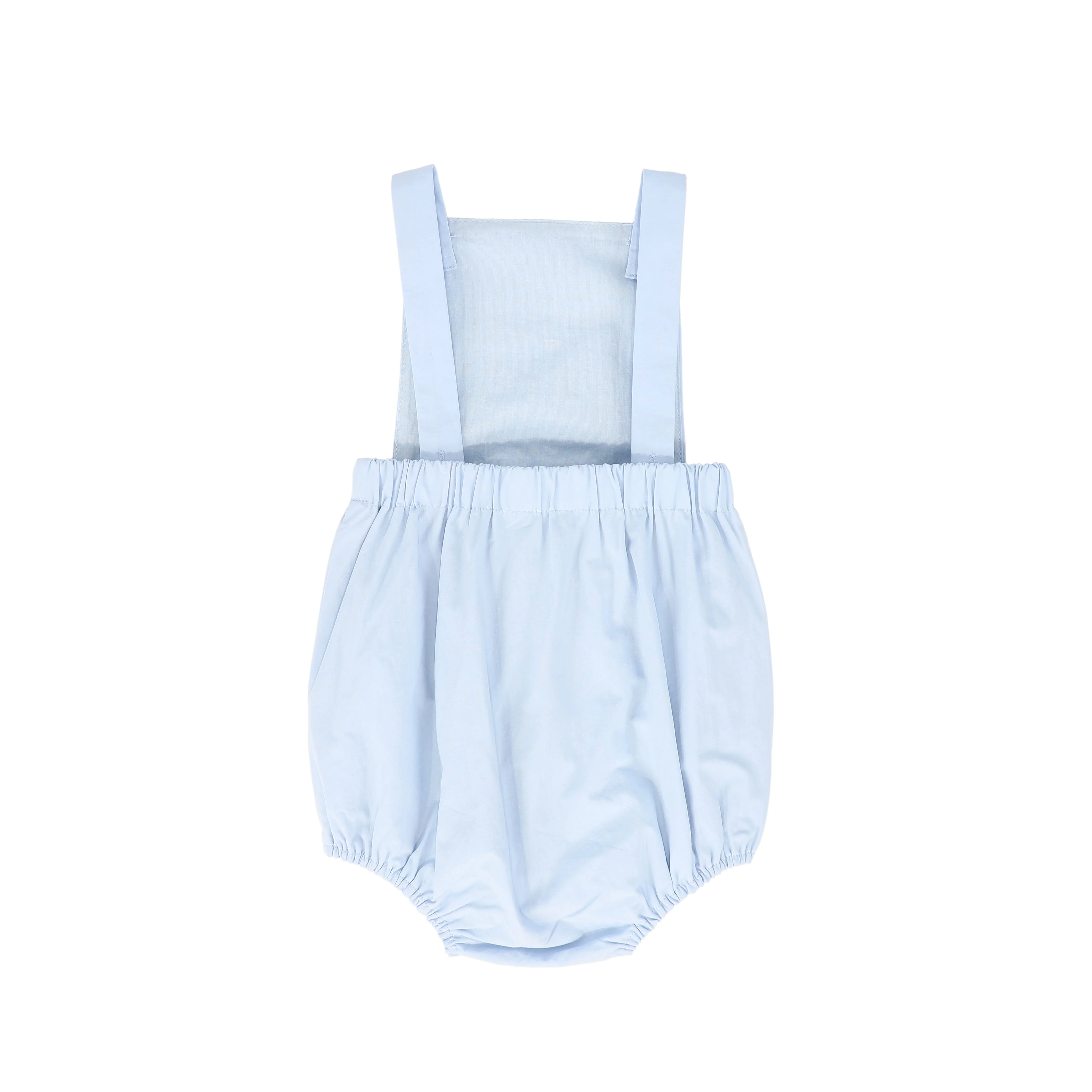 BAMBOO LIGHT BLUE BUTTON OVERALLS [FINAL SALE] - Image 2