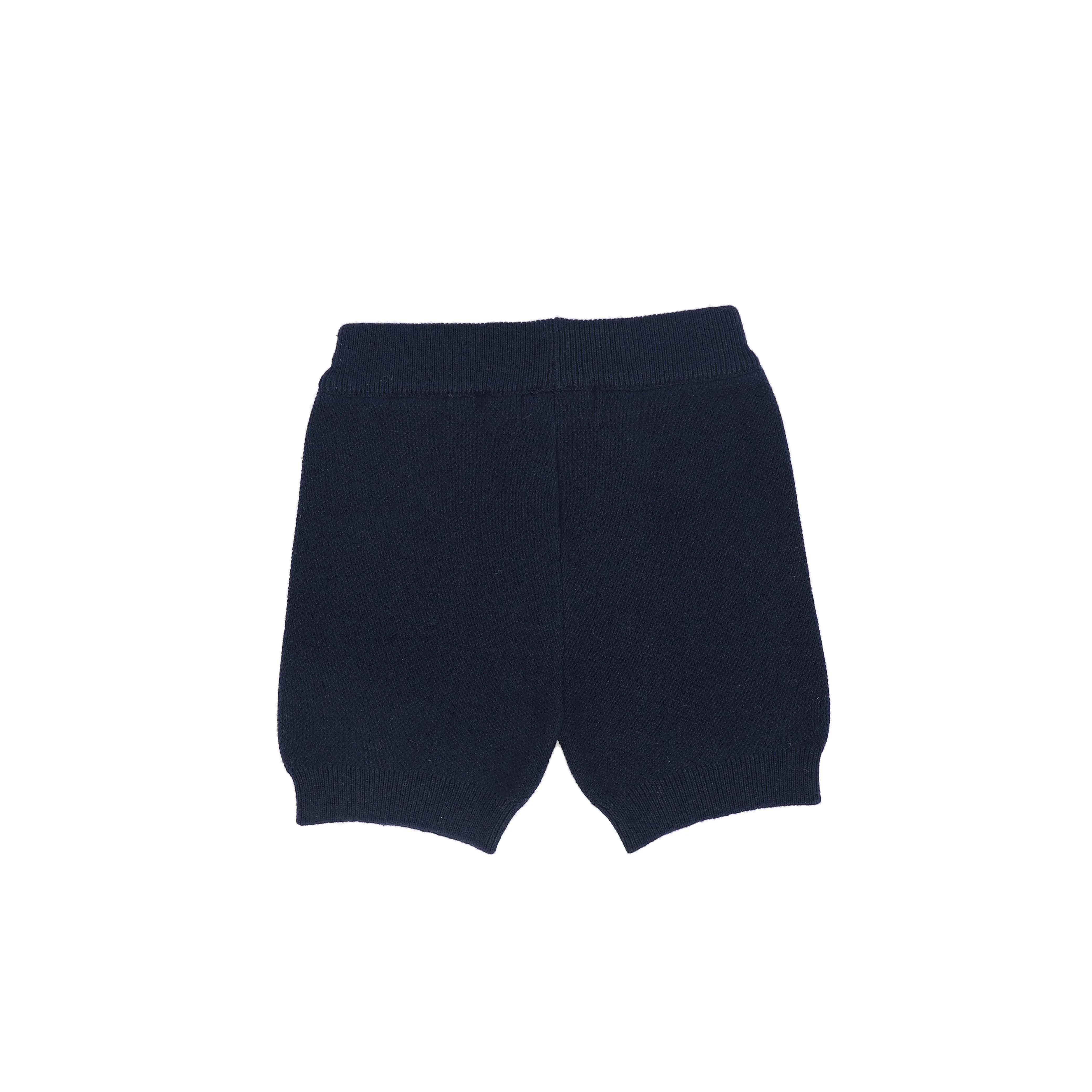 BAMBOO NAVY/WHITE COLORBLOCK EMBLEM SWEATER SET [FINAL SALE] - Image 6