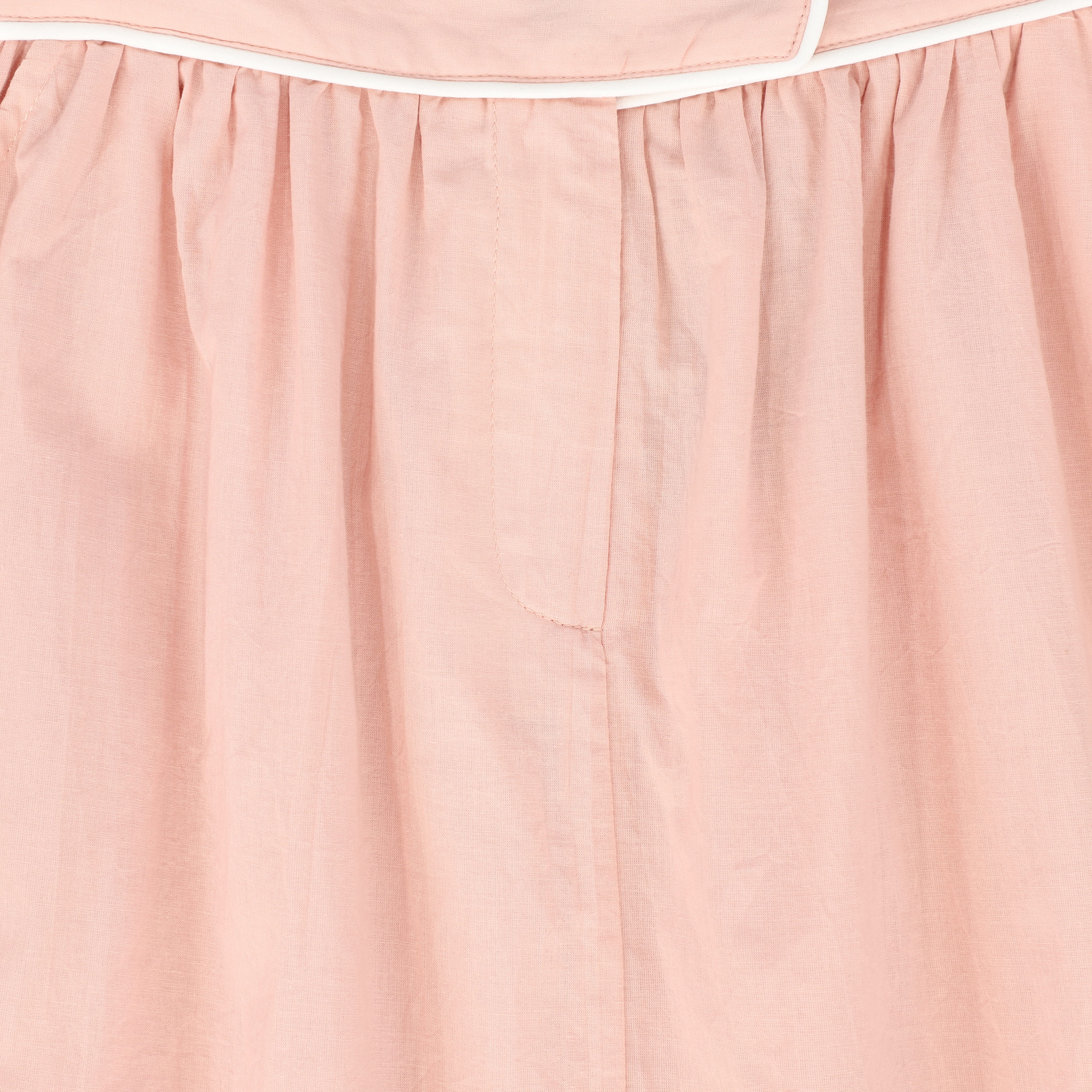 BAMBOO PINK PIPED A-LINE SKIRT [FINAL SALE] - Image 3