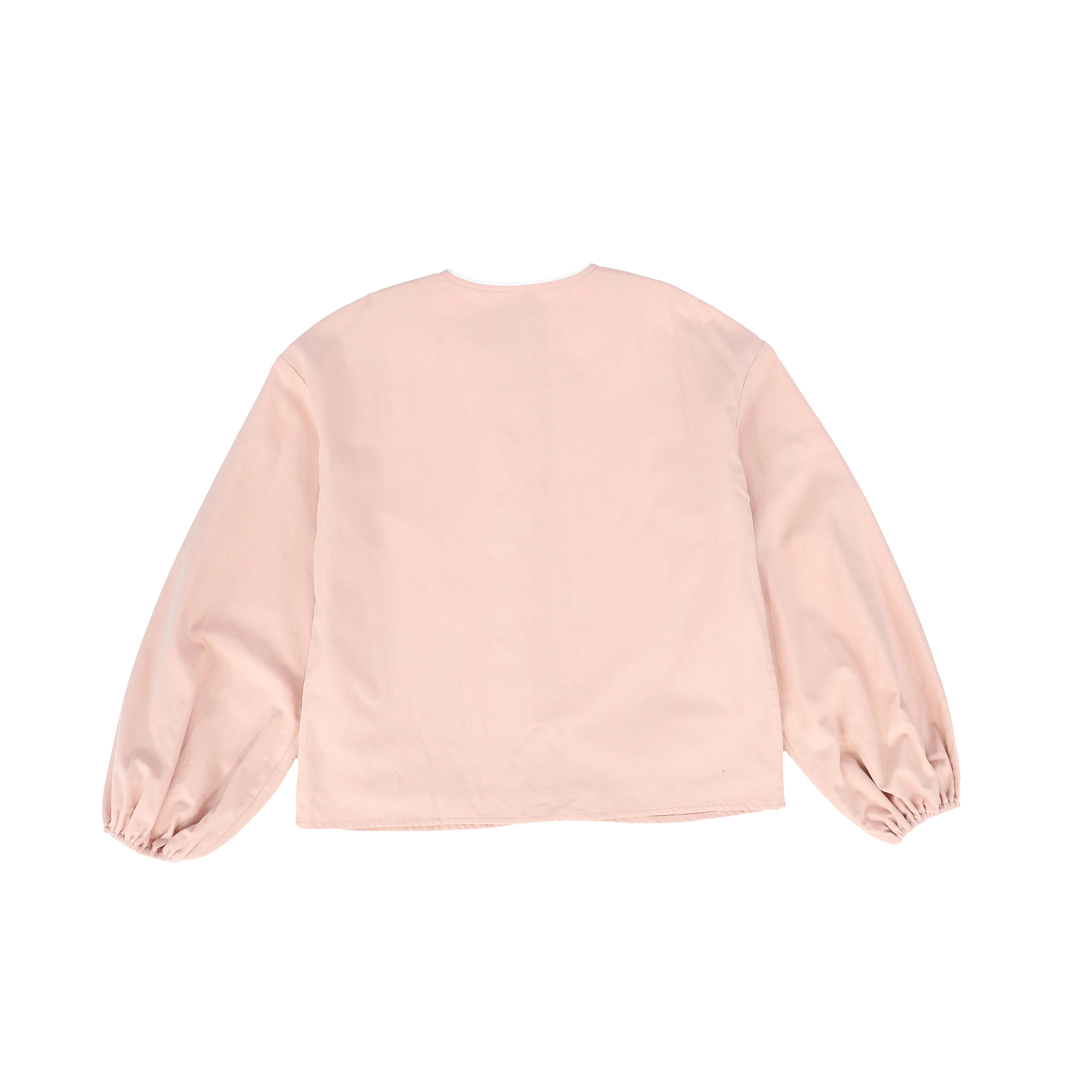 BAMBOO PINK PIPED BLOUSE [FINAL SALE] - Image 2