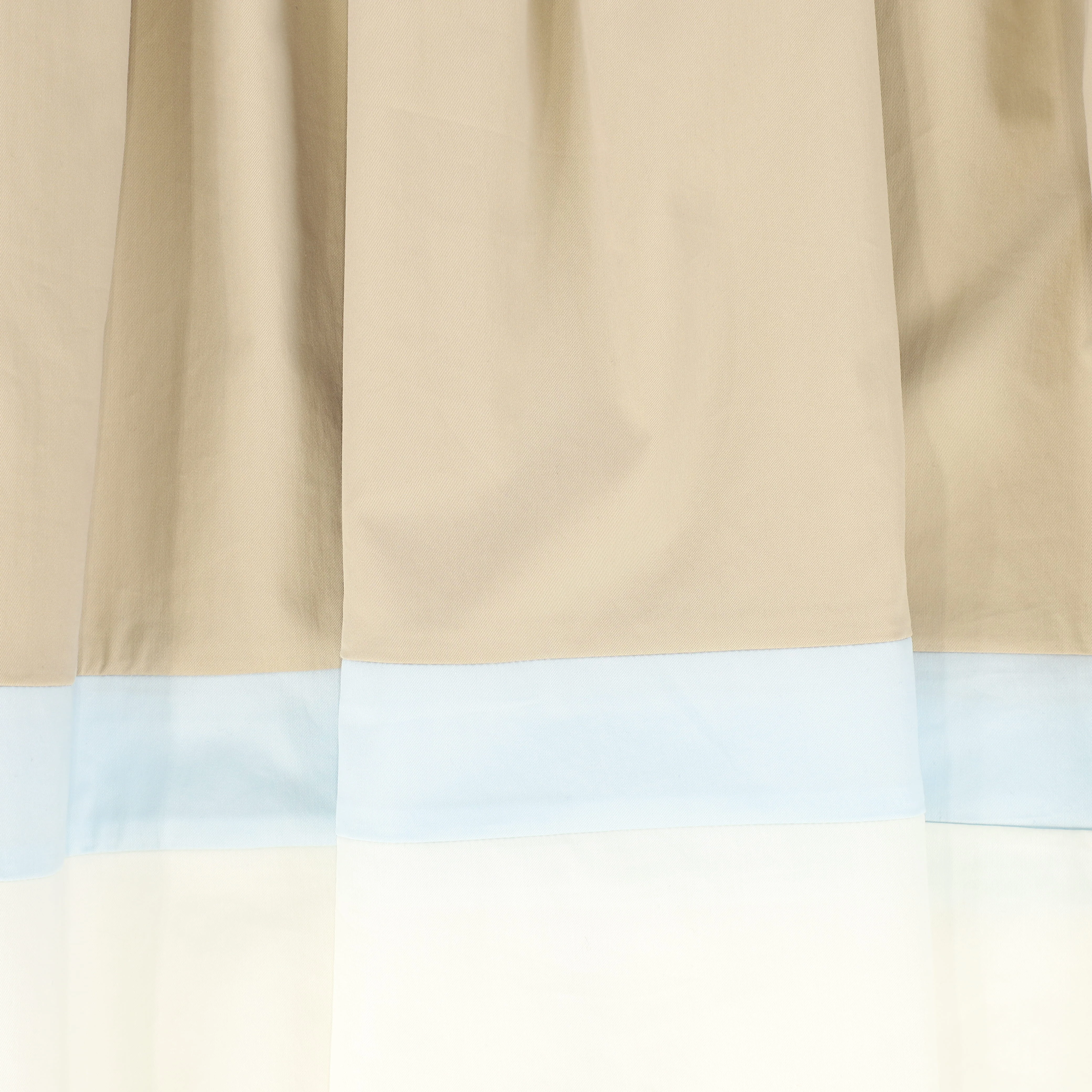 BAMBOO TAN GATHERED COLLAR MIDI DRESS [FINAL SALE] - Image 4