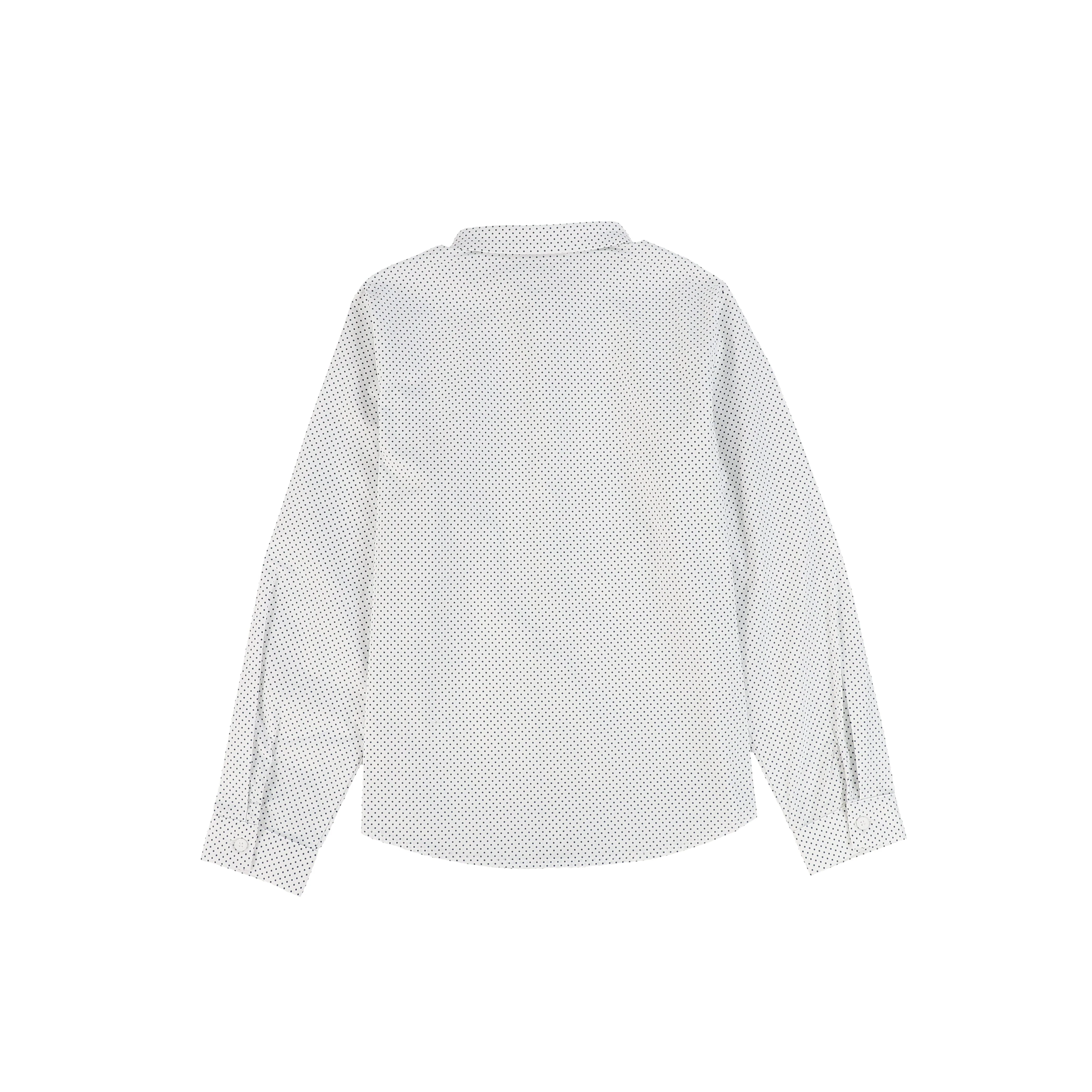 Bamboo White/Blue Collared Shirt [FINAL SALE] - Image 2