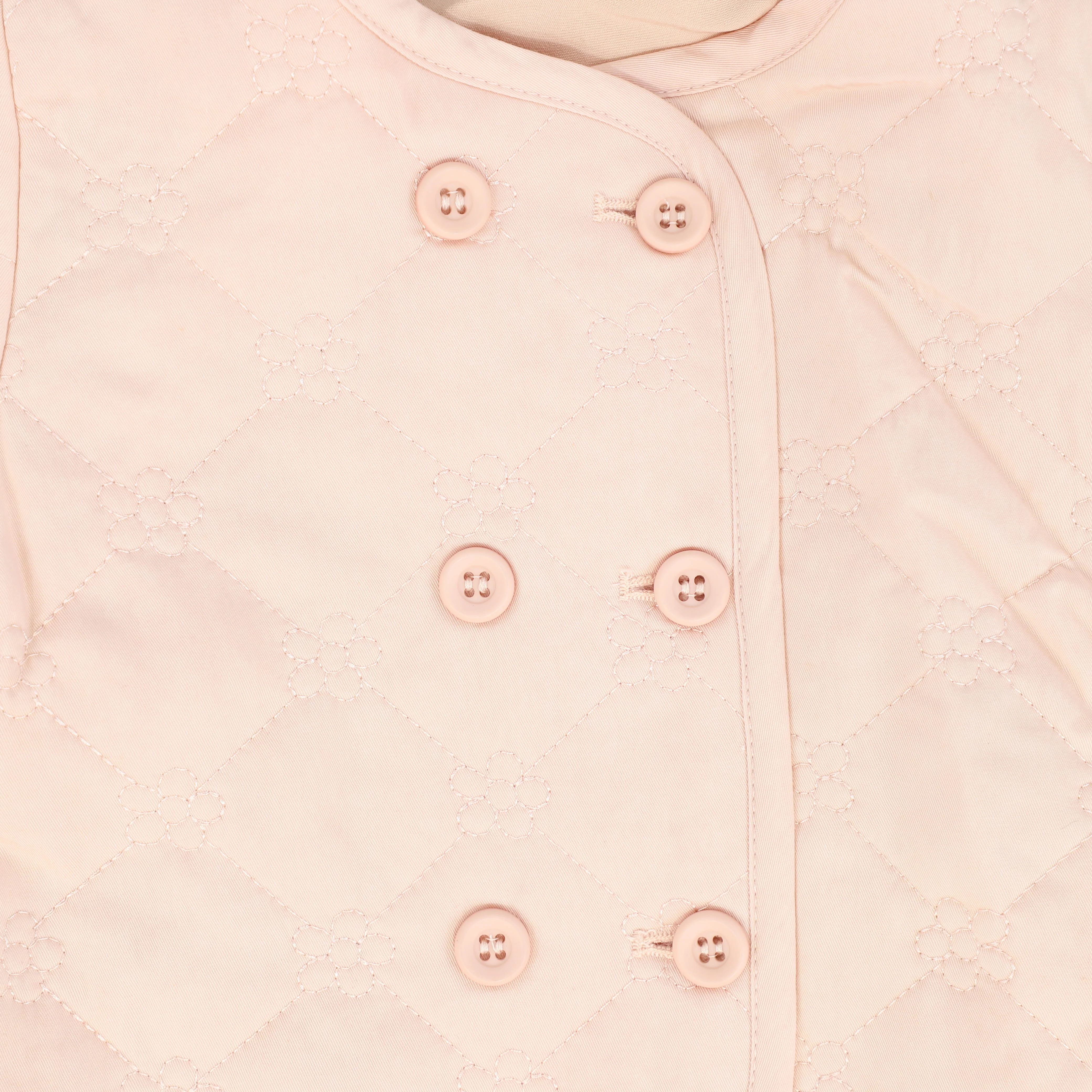 BEBE JOLEE PINK FLOWER QUILTED JACKET [FINAL SALE] - Image 2