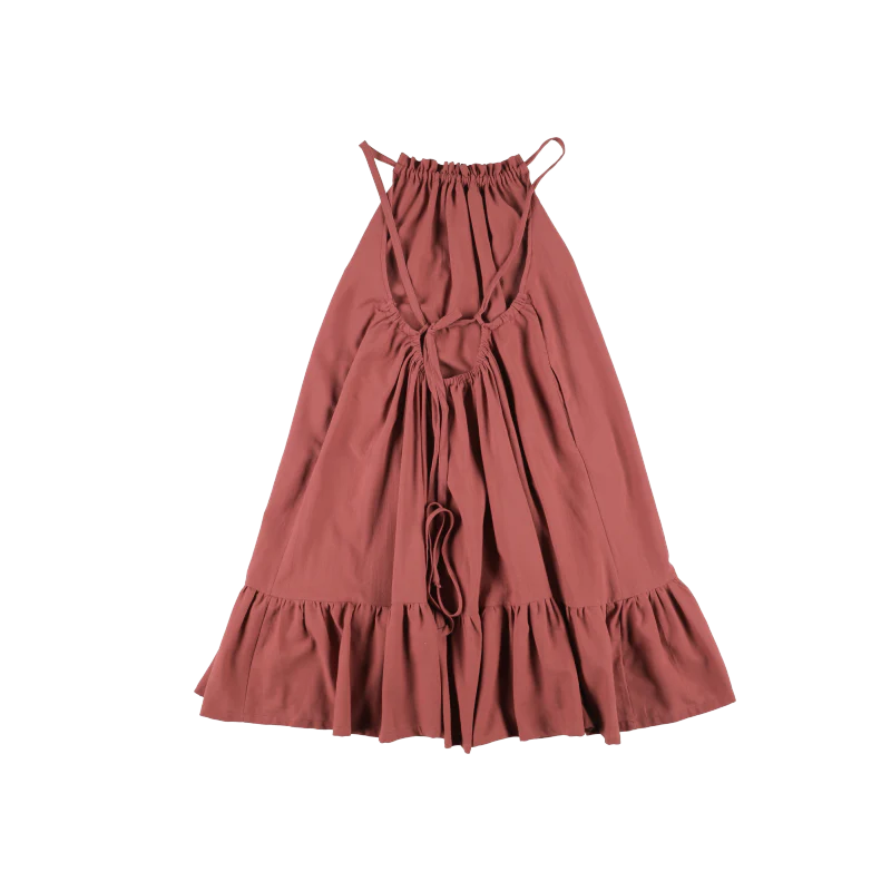 BELLE CHIARA RUST RUFFLE JUMPER [FINAL SALE] - Image 2