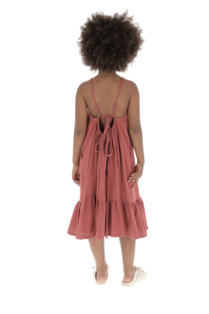 BELLE CHIARA RUST RUFFLE JUMPER [FINAL SALE] - Image 3