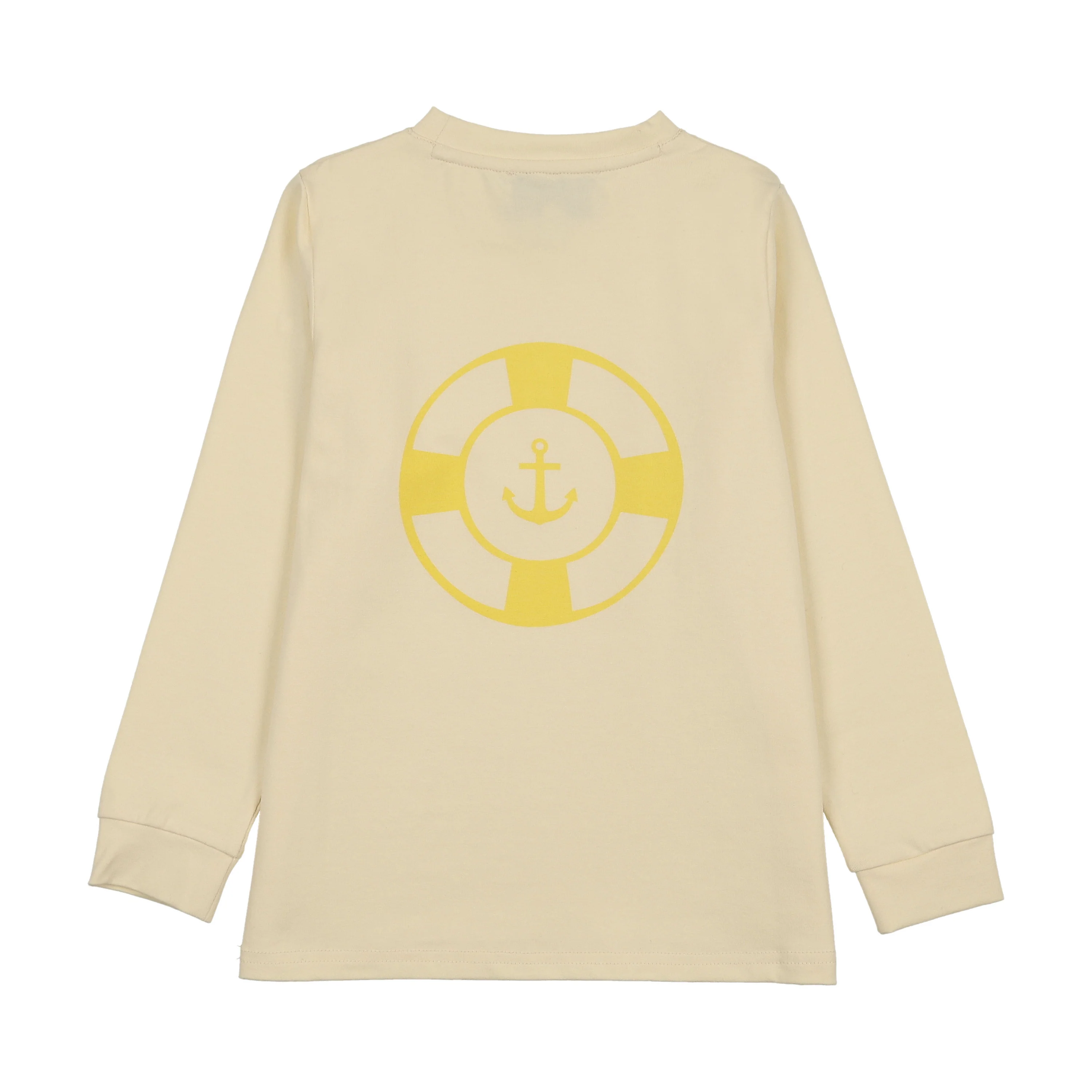 ELLE RAE LIGHT YELLOW EMBLEM T-SHIRT [FINAL SALE] - Image 3