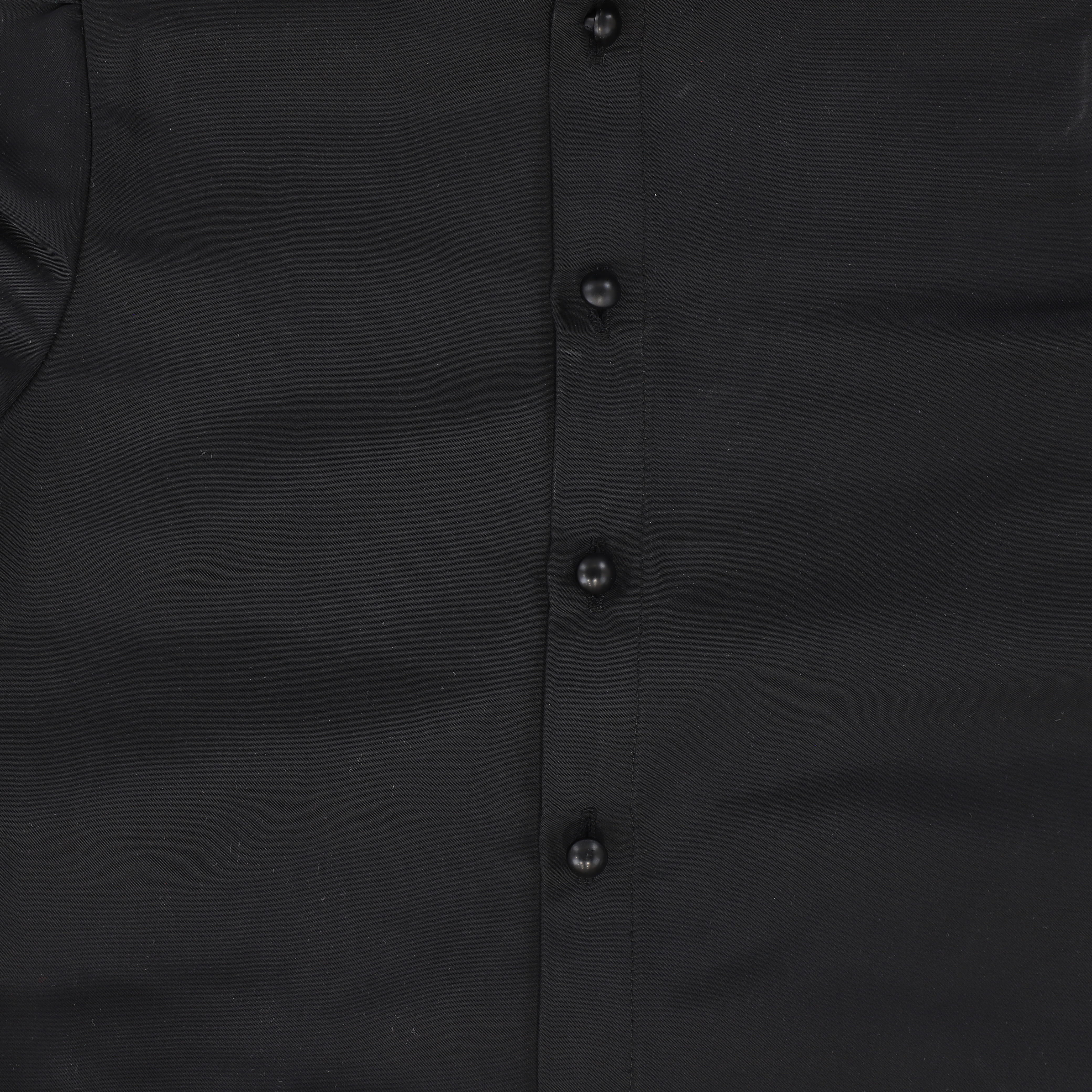 FRANCESCA GUILIANO BLACK PUFF SLEEVE BLOUSE [FINAL SALE] - Image 3