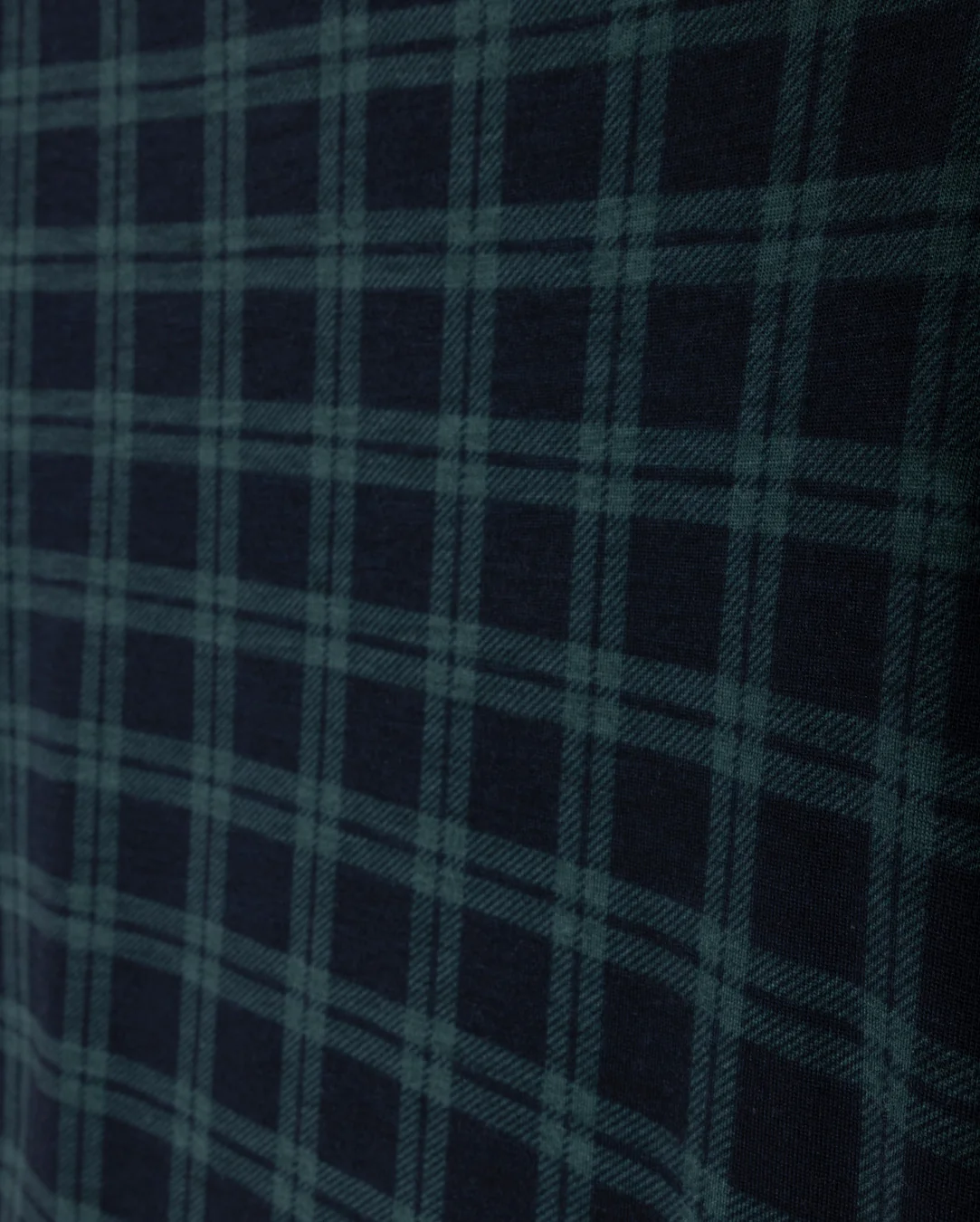 HELLO YELLOW HUNTER GREEN PLAID PRINT TURTLENECK [FINAL SALE] - Image 2