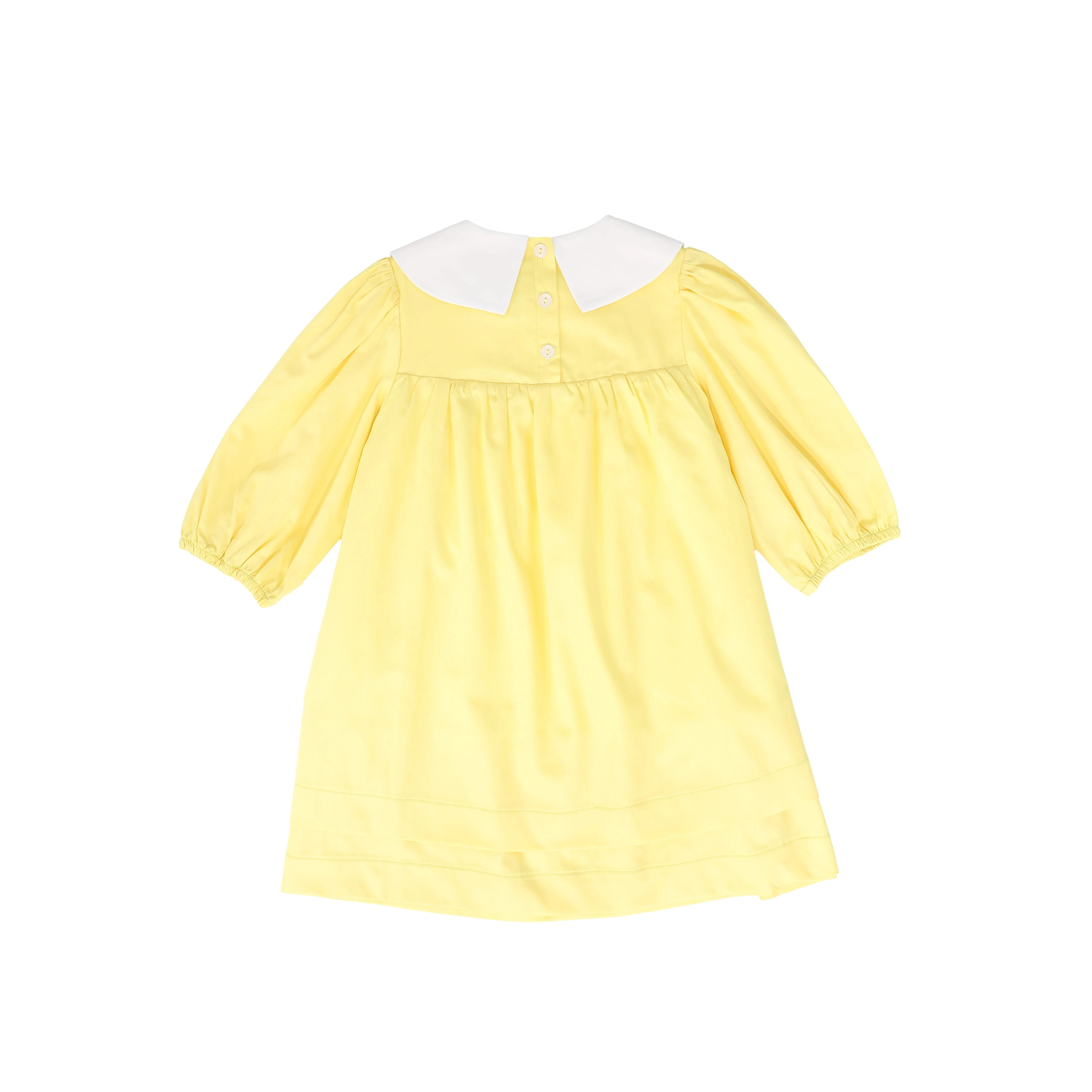 JOUET YELLOW ROUNDED COLLAR DRESS [FINAL SALE] - Image 2