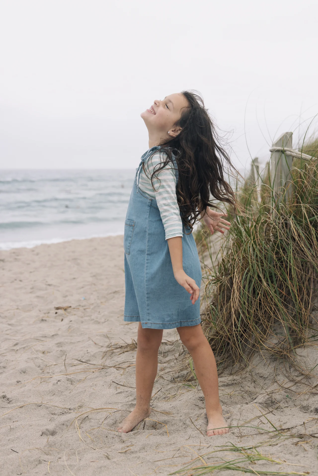 KIN & KIN BLUE CHAMBRAY JUMPER [FINAL SALE] - Image 2
