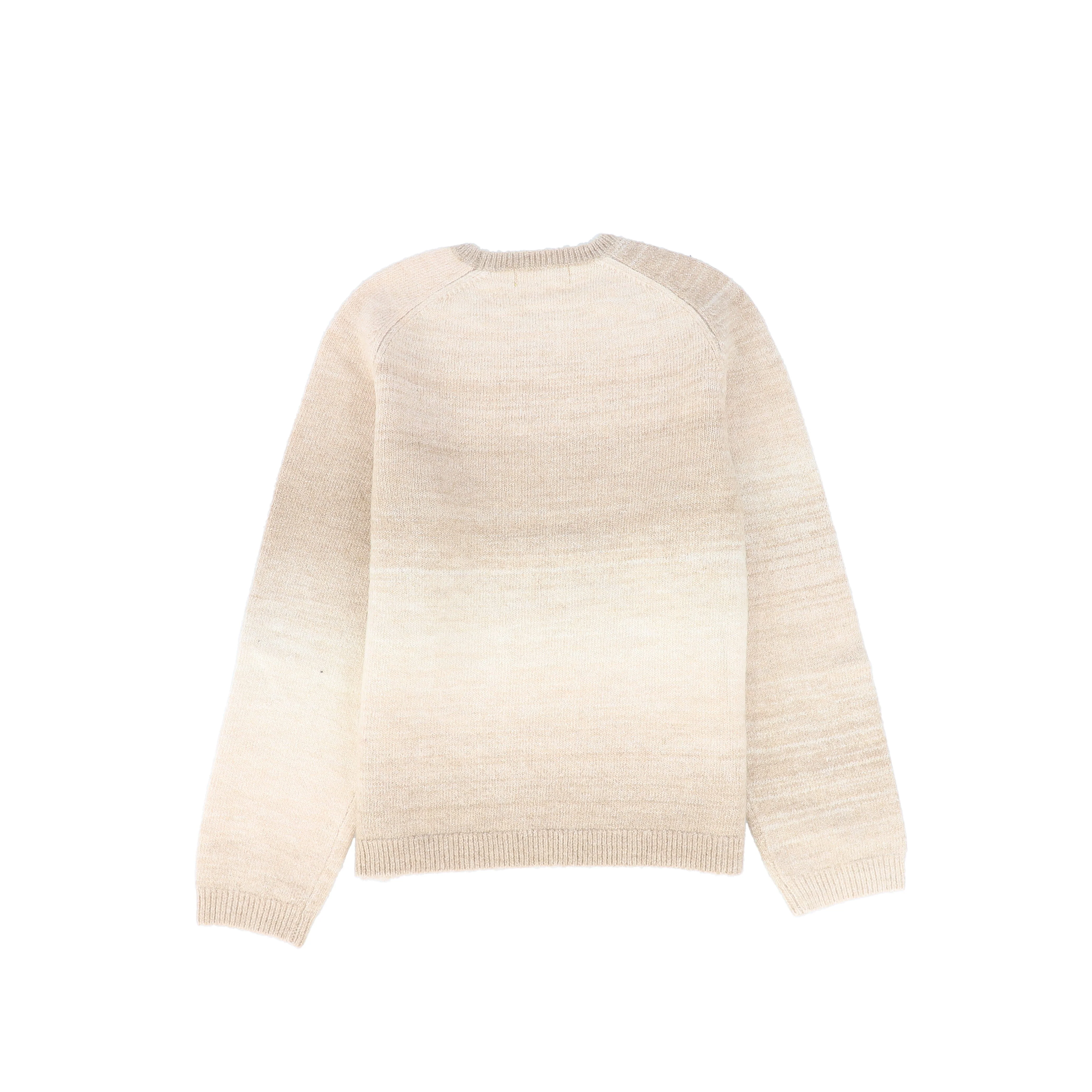 Le Bourdon Beige Ombre Knit Sweater [FINAL SALE] - Image 2