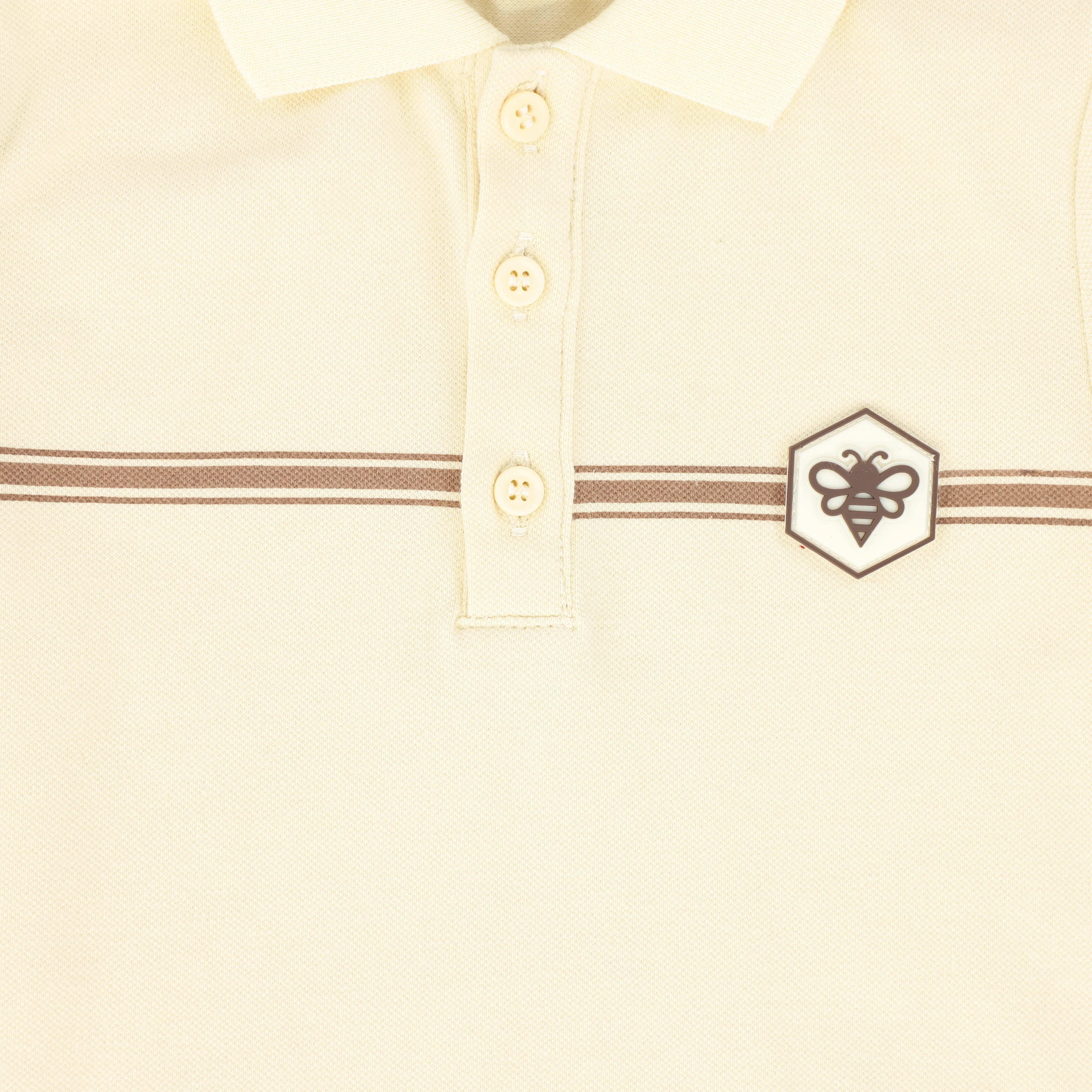 LE BOURDON CREAM BEE PATCH POLO [FINAL SALE] - Image 3