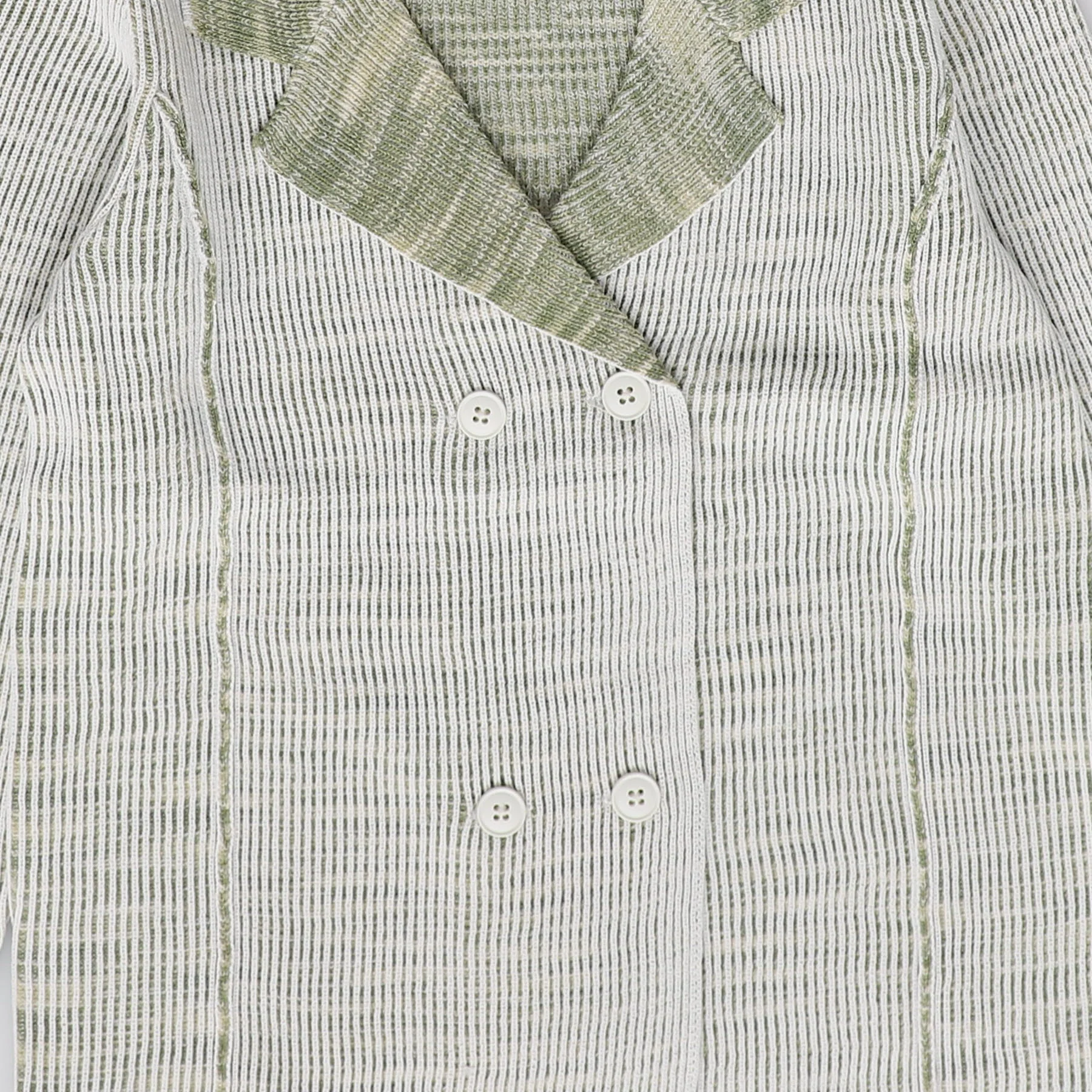 LE BOURDON GREEN OMBRE KNIT BLAZER [FINAL SALE] - Image 3