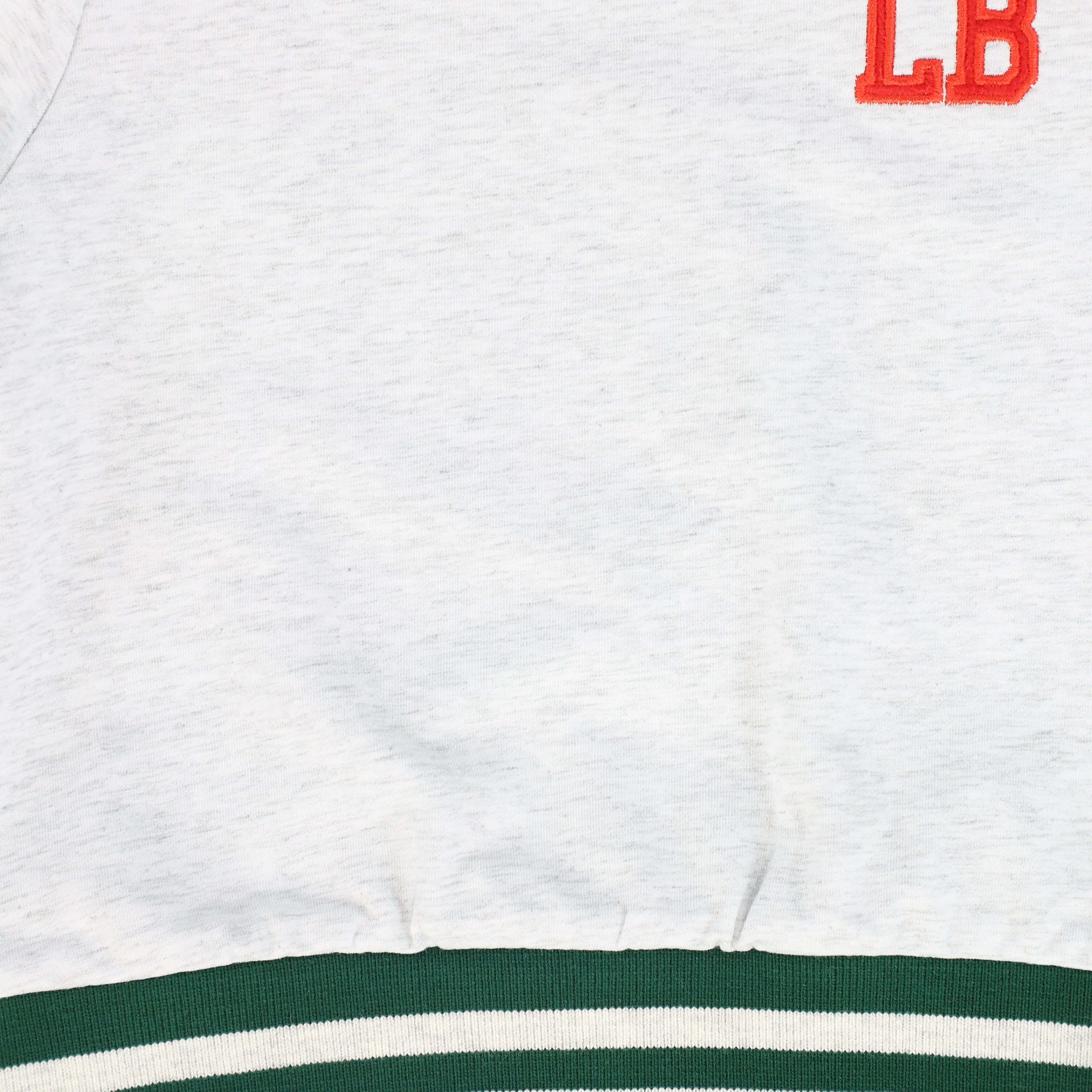 LE BOURDON GREY VARSITY TRIM LOGO SWEATSHIRT SET [FINAL SALE] - Image 2