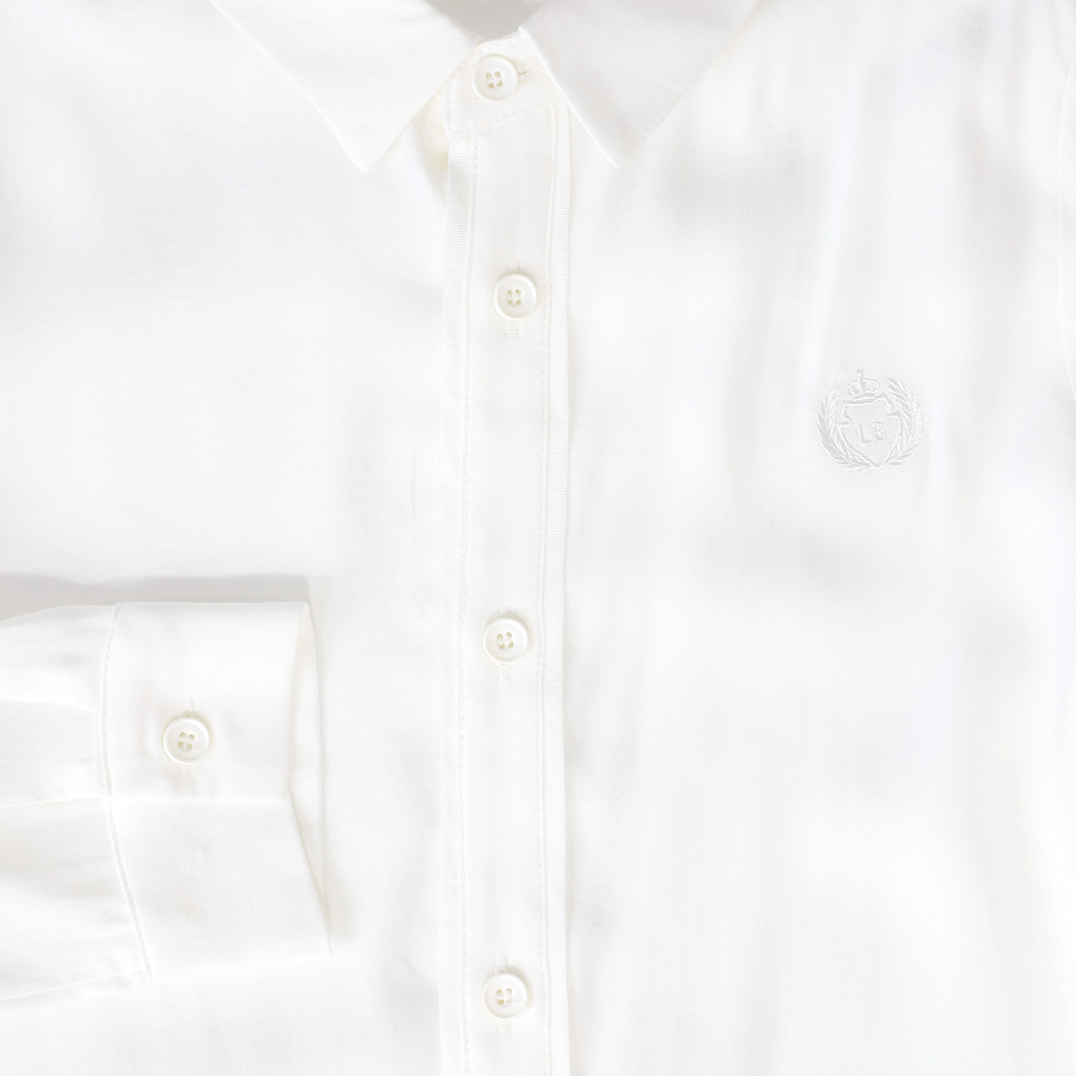 LE BOURDON WHITE COLLAR BLOUSE [FINAL SALE] - Image 3