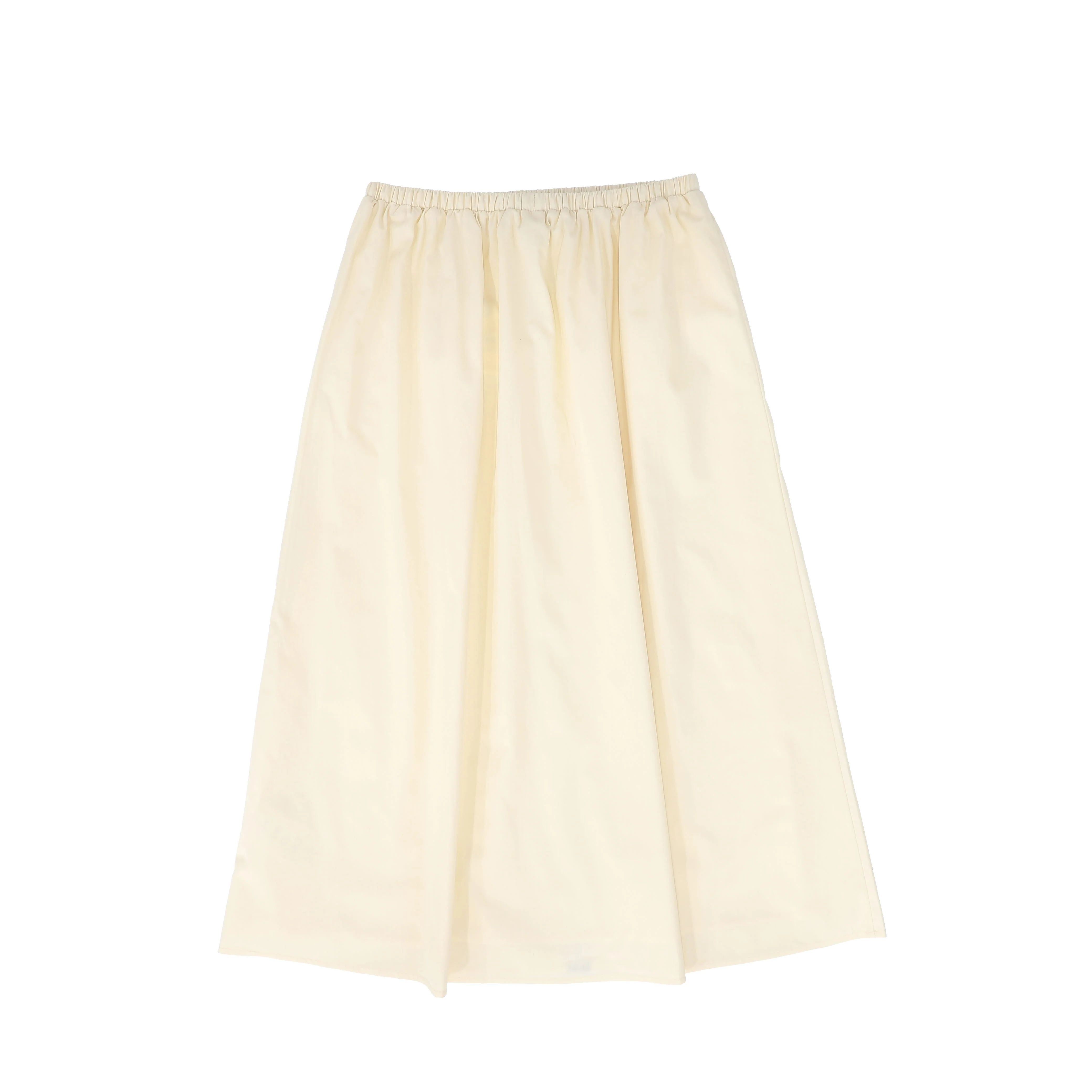 LRDM PETITS PEACH/BROWN RIBBON TRIM SKIRT [FINAL SALE] - Image 2