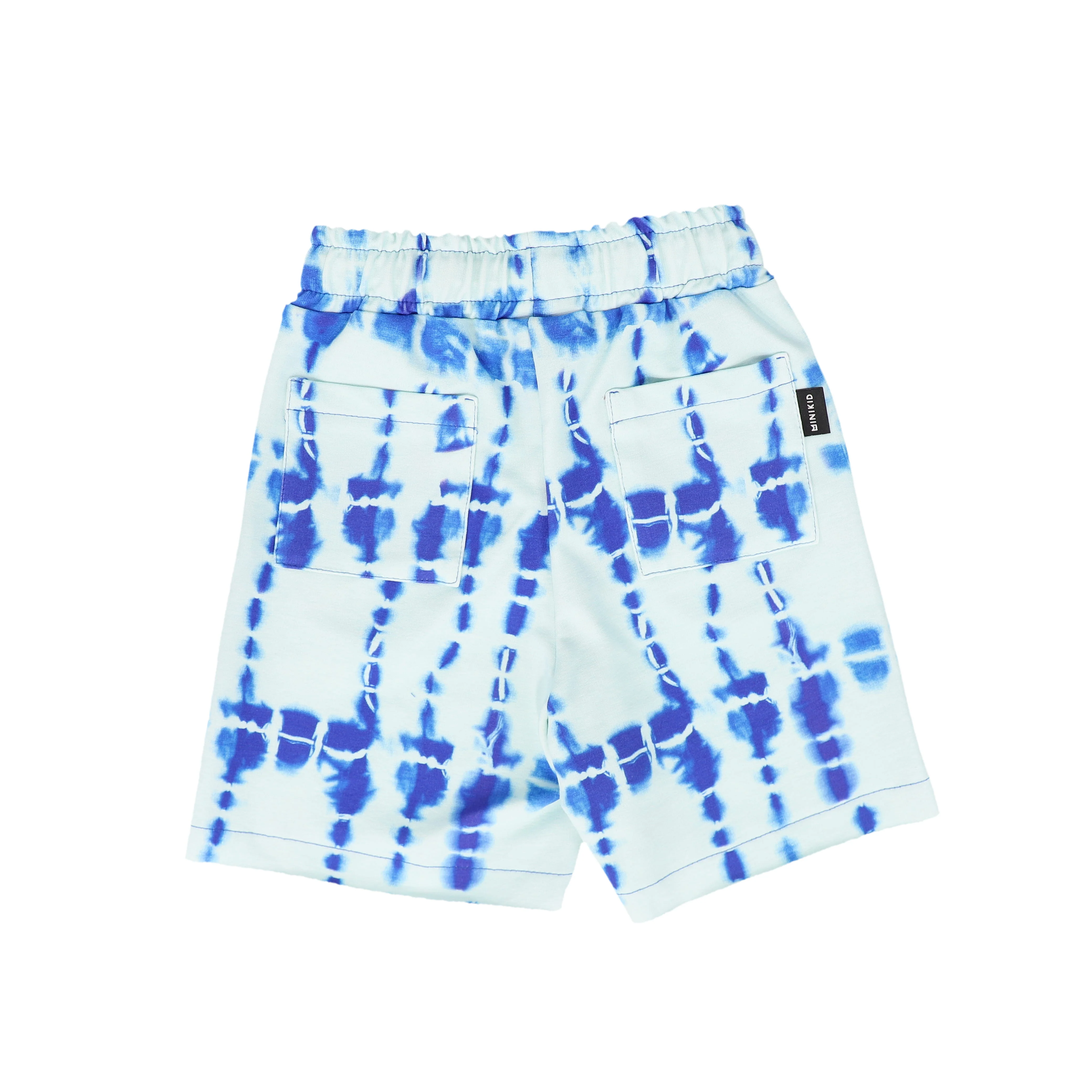 MINIKID BLUE TIE DYE SHORTS [FINAL SALE] - Image 2