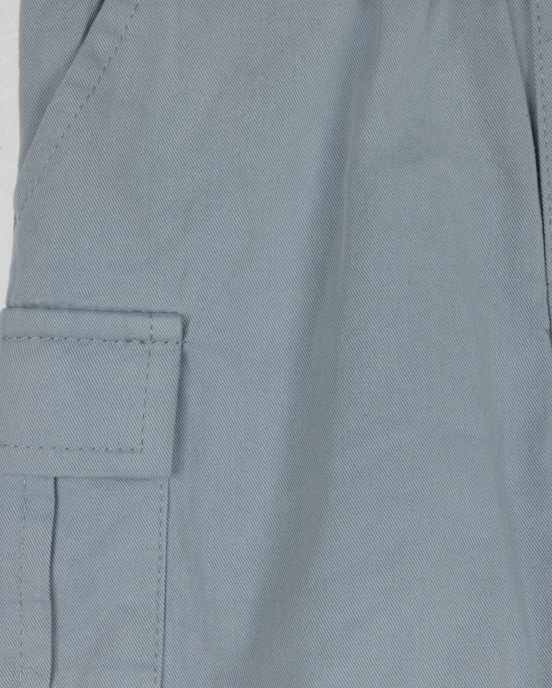 PHIL AND PHOEBE LIGHT BLUE POCKET DENIM SHORTS [FINAL SALE] - Image 2