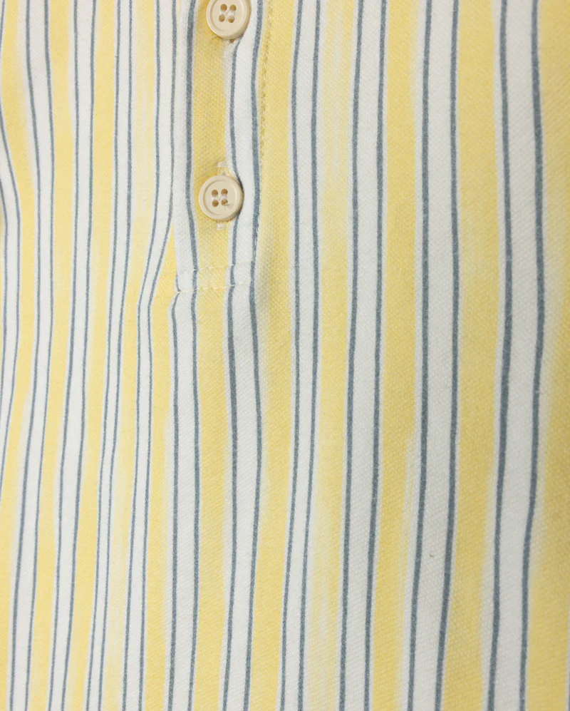 PHIL AND PHOEBE YELLOW STRIPE POLO [FINAL SALE] - Image 2