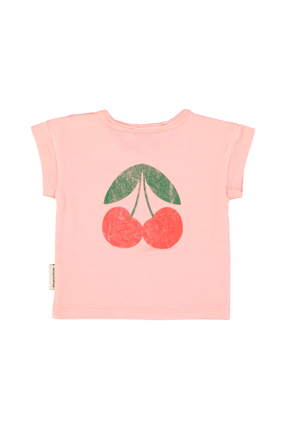 PIUPIUCHICK PINK WORDED CHERRY T-SHIRT [FINAL SALE] - Image 2