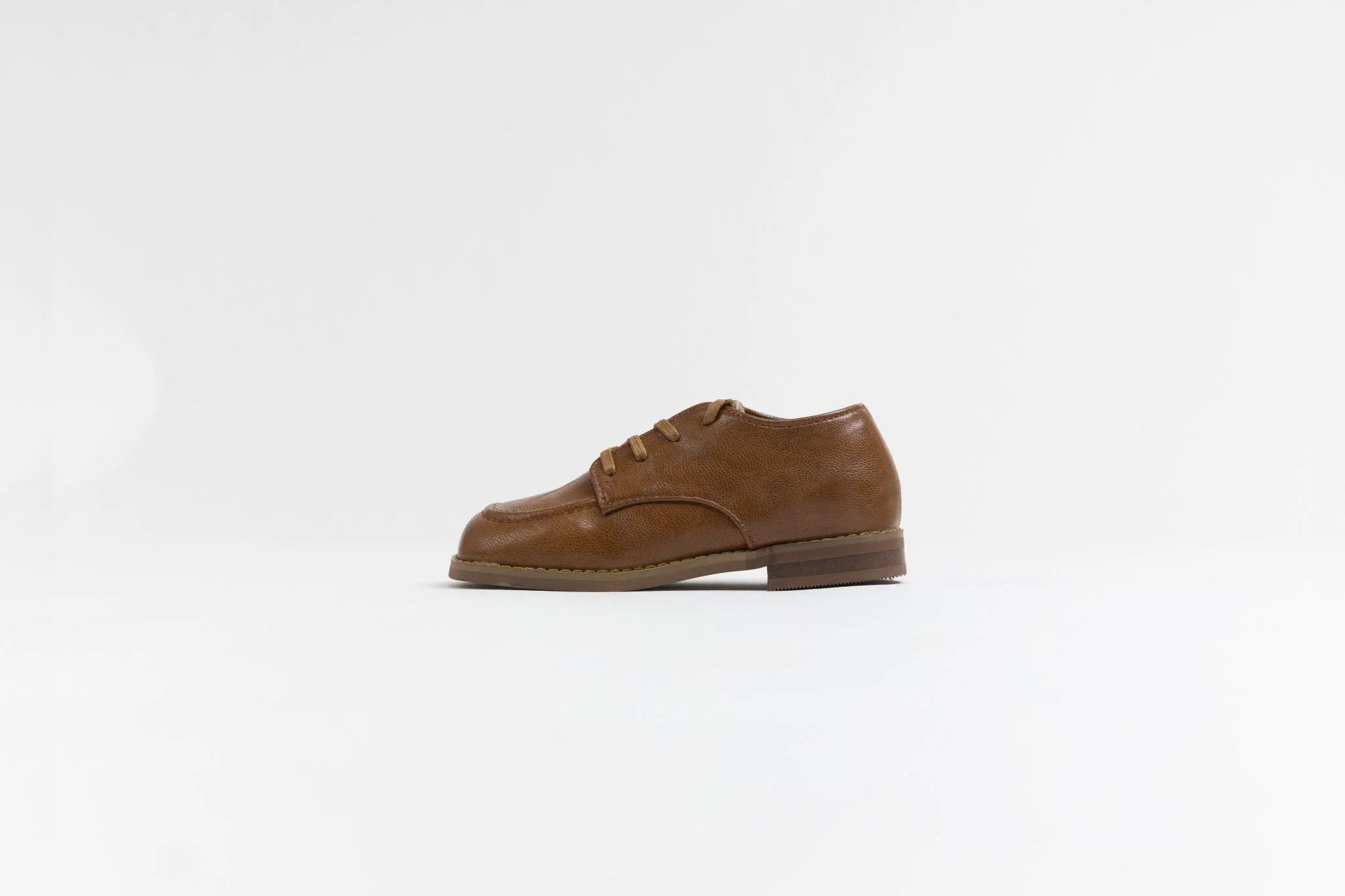 TANNERY & CO BROWN CHUNKY LACE UP SHOE [FINAL SALE] - Image 2