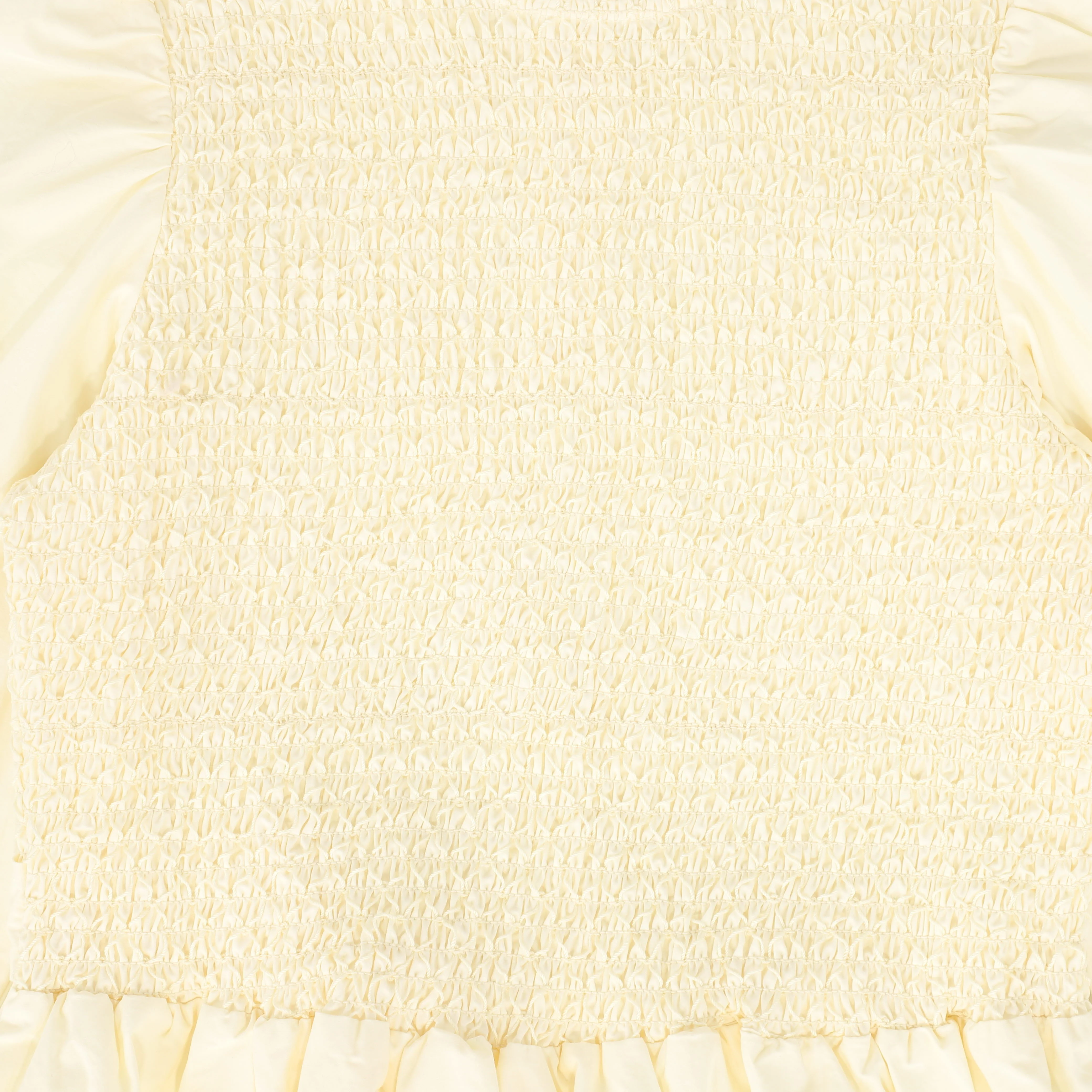 VALENTINA CREAM SMOCK BLOUSE [FINAL SALE] - Image 3