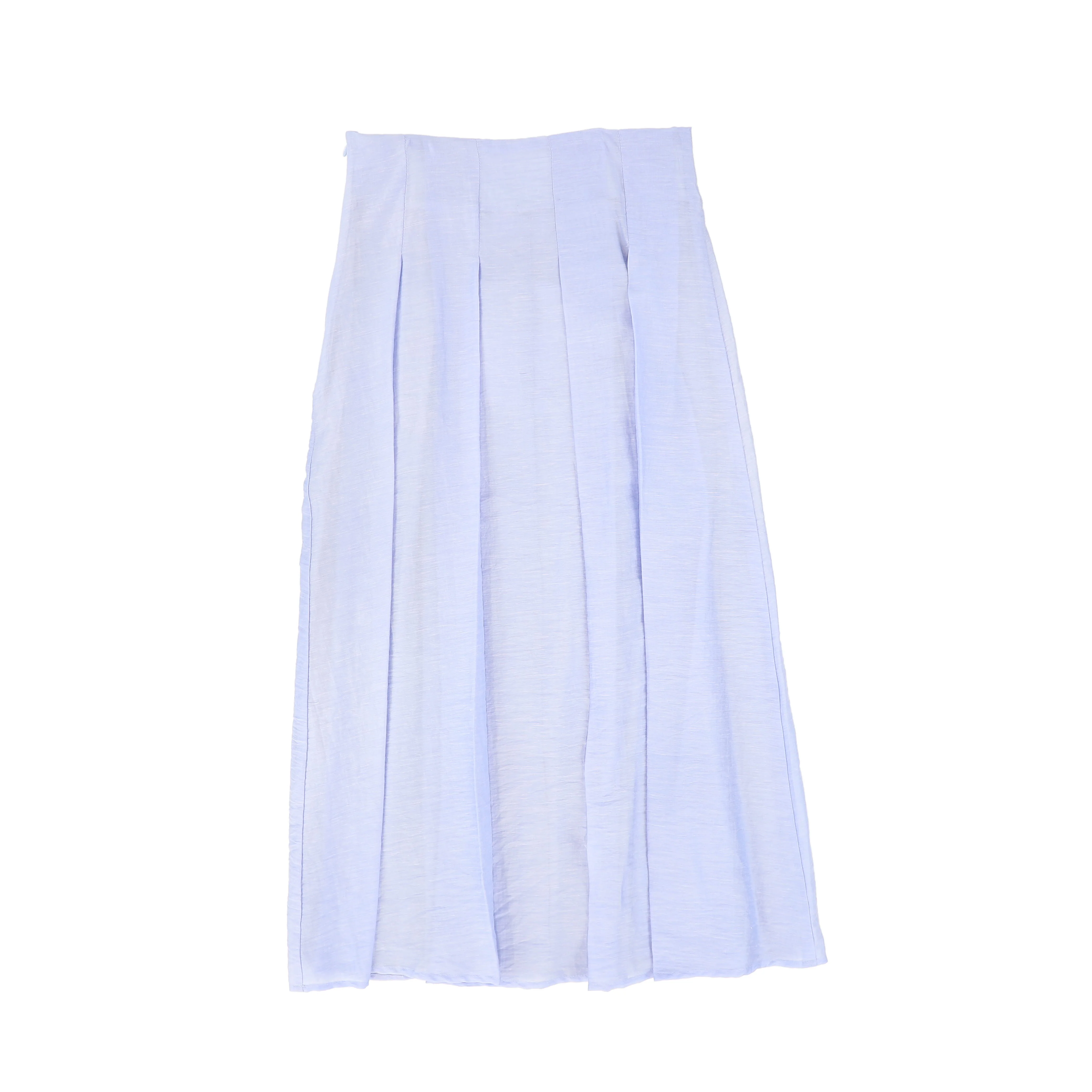 VALENTINA LIGHT BLUE DIAMOND EMBELLISHED SKIRT [FINAL SALE] - Image 2