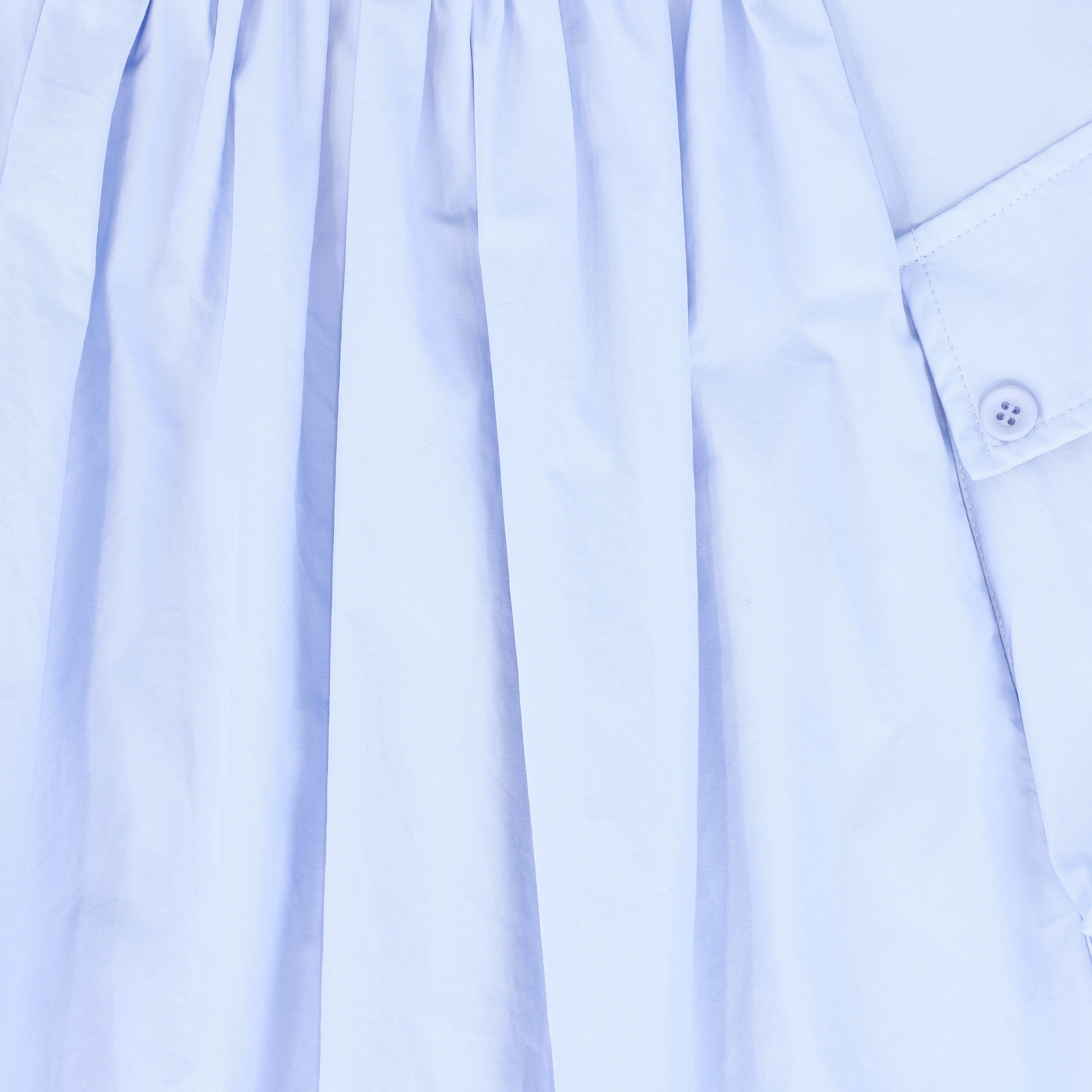 VALENTINA LIGHT BLUE GATHERED POCKET SKIRT [FINAL SALE] - Image 3