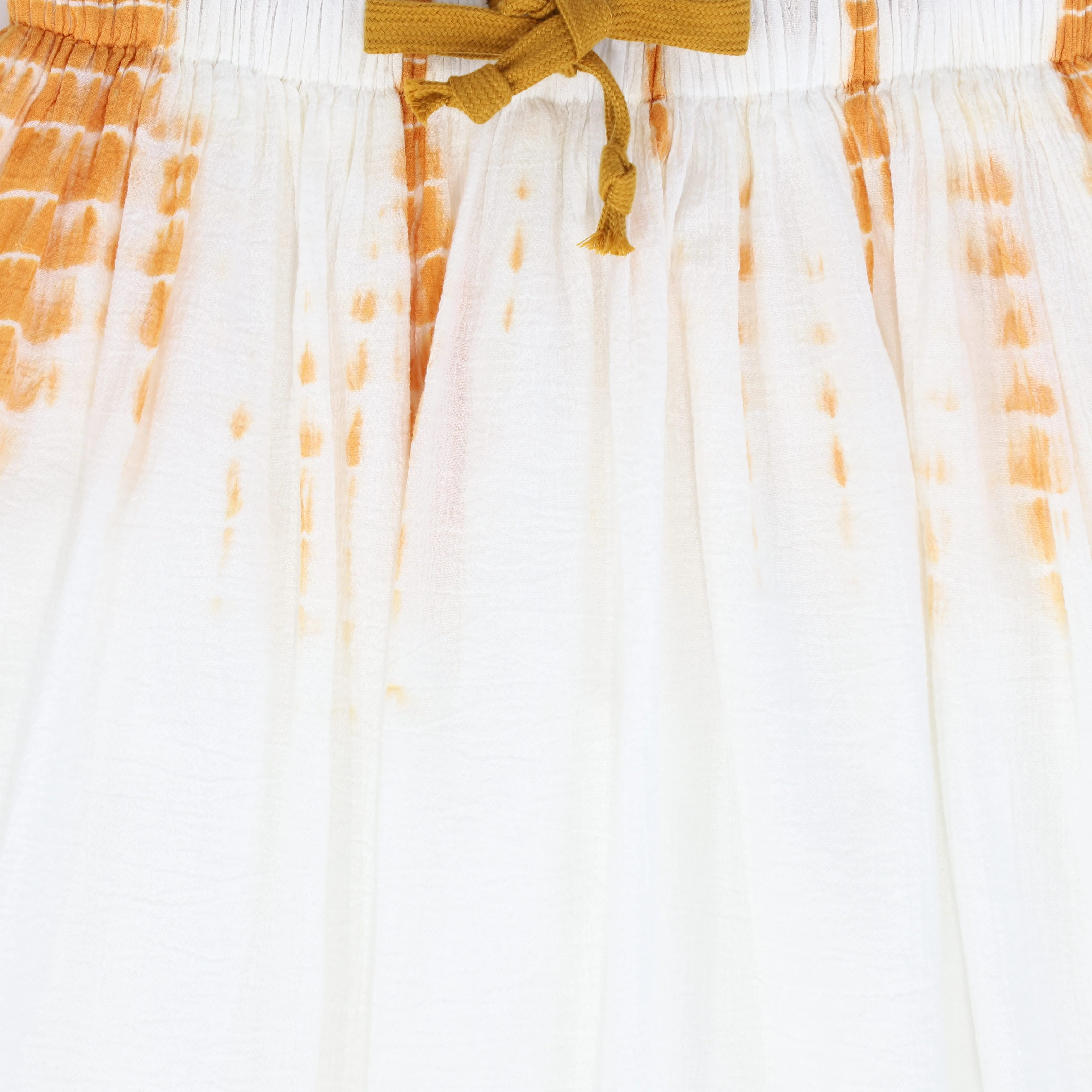 VALENTINA IVORY/PURPLE CRINKLE TIE DYE MAXI SKIRT [FINAL SALE] - Image 3