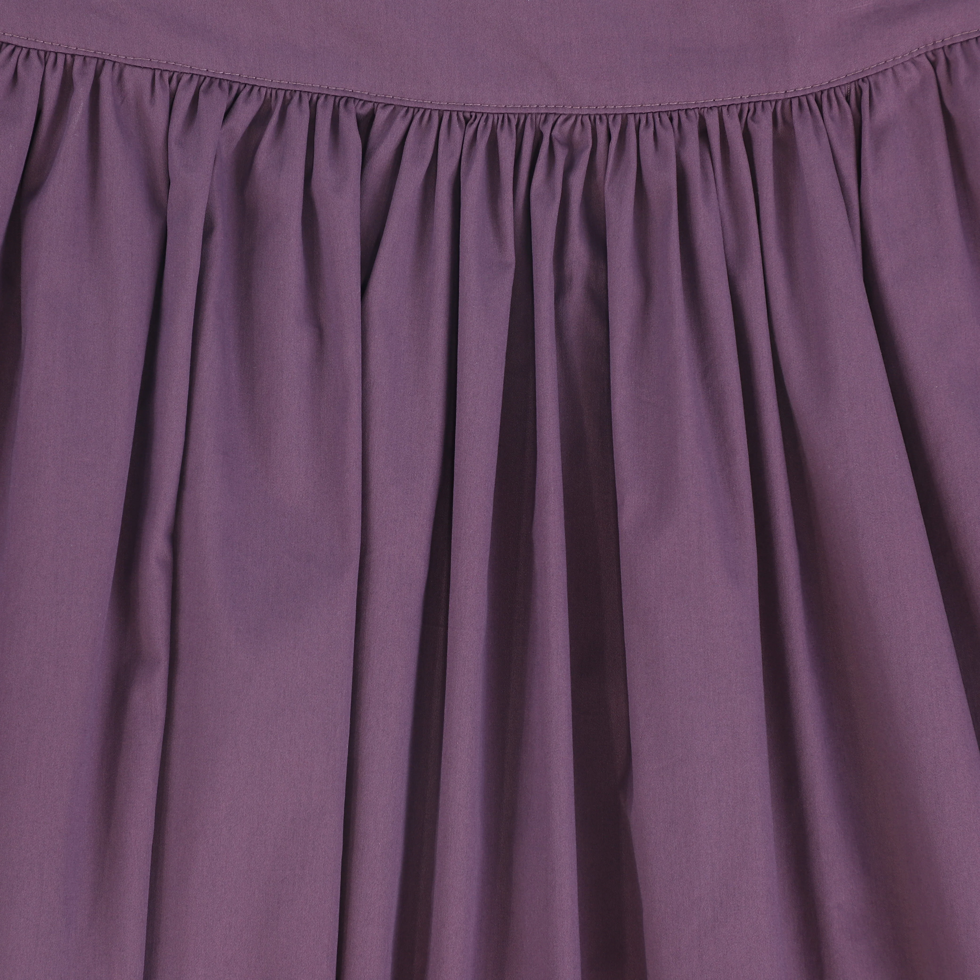 VALENTINA PURPLE PLEATED MAXI CIRCLE SKIRT [FINAL SALE] - Image 3