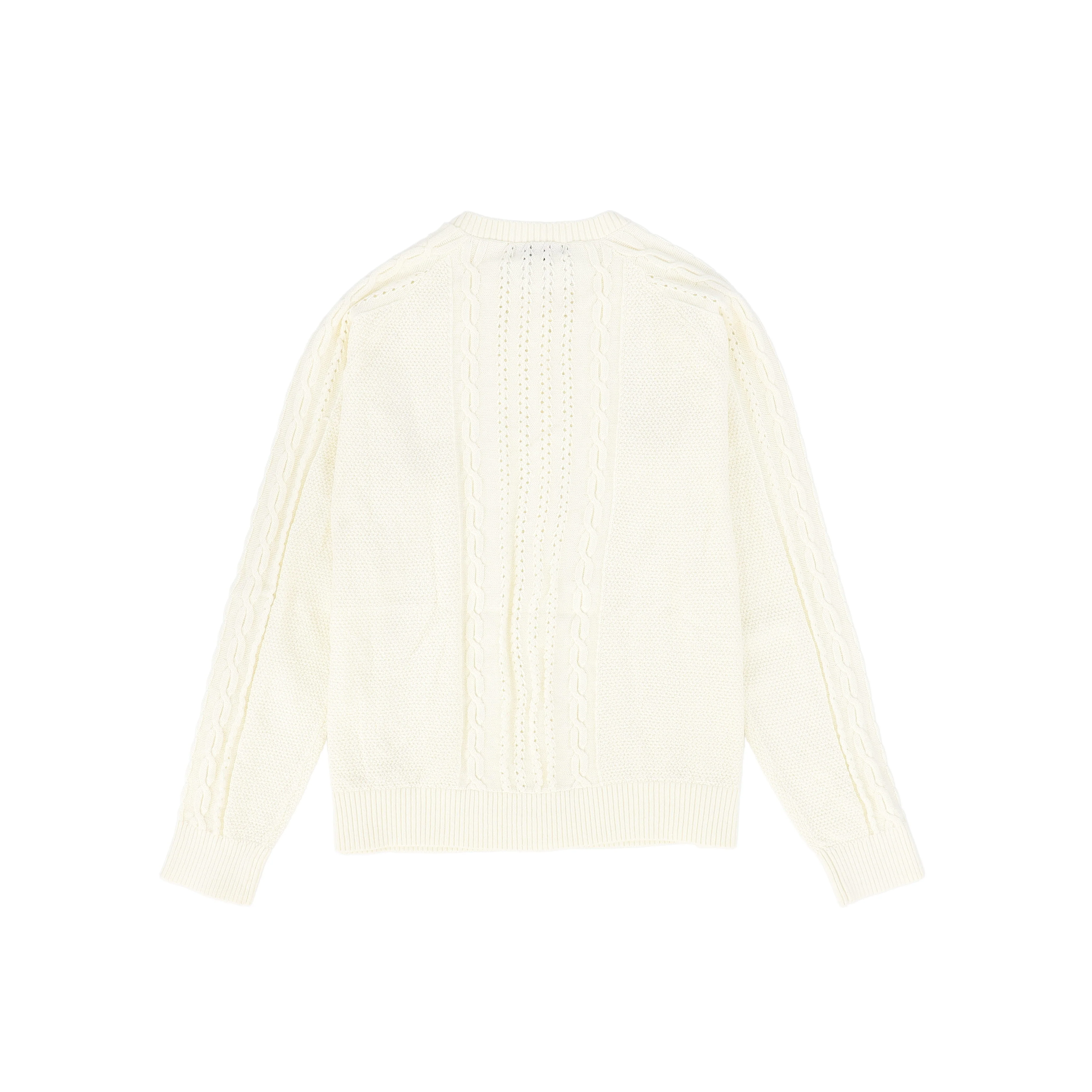 VALENTINA LEMON POINTELLE BRAIDED CARDIGAN [FINAL SALE] - Image 2