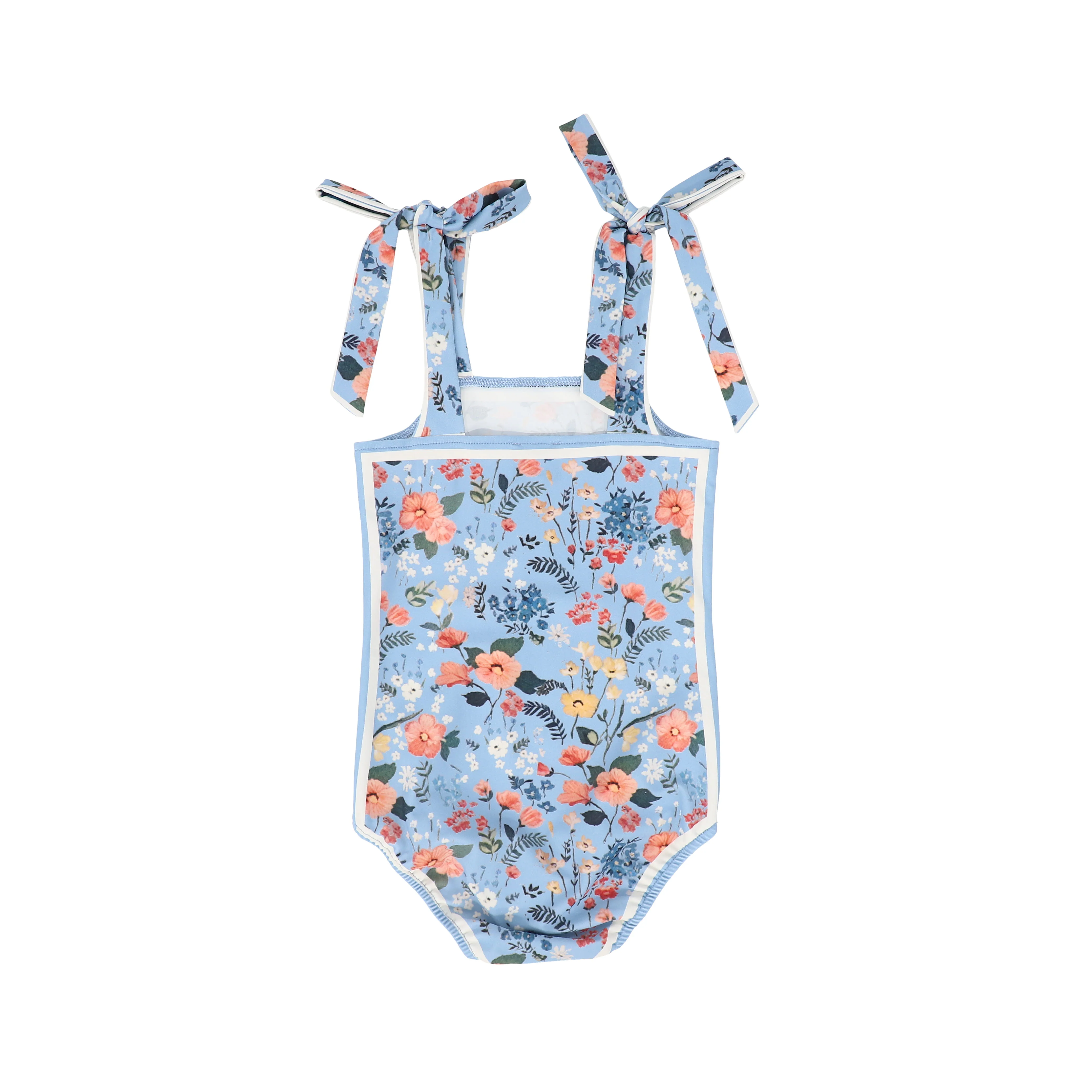 WATER CLUB BLUE FLORAL OUTLINE SWIMSUIT - Image 2