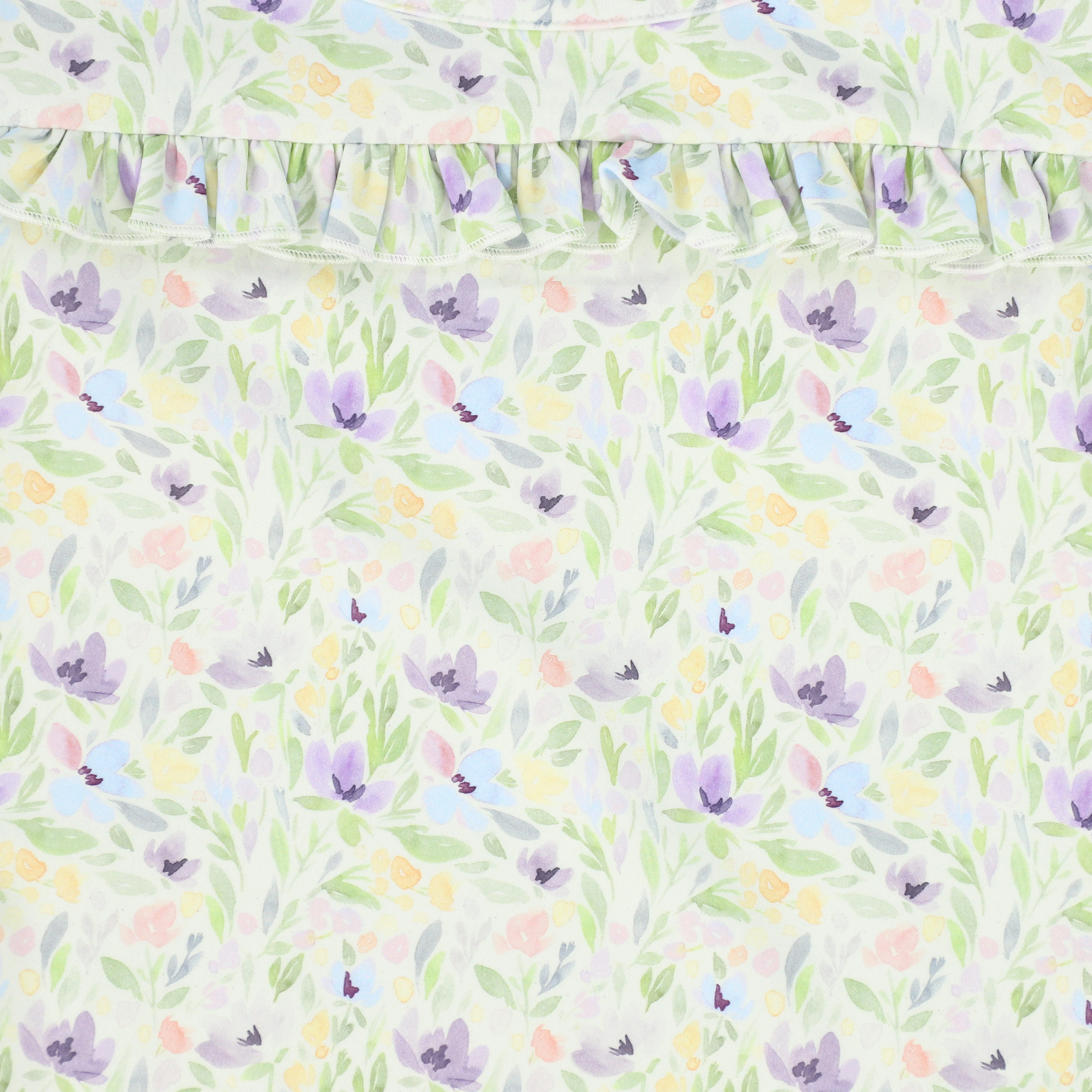 WATER CLUB PASTEL FLORAL RUFFLE SWIMSUIT [FINAL SALE] - Image 3