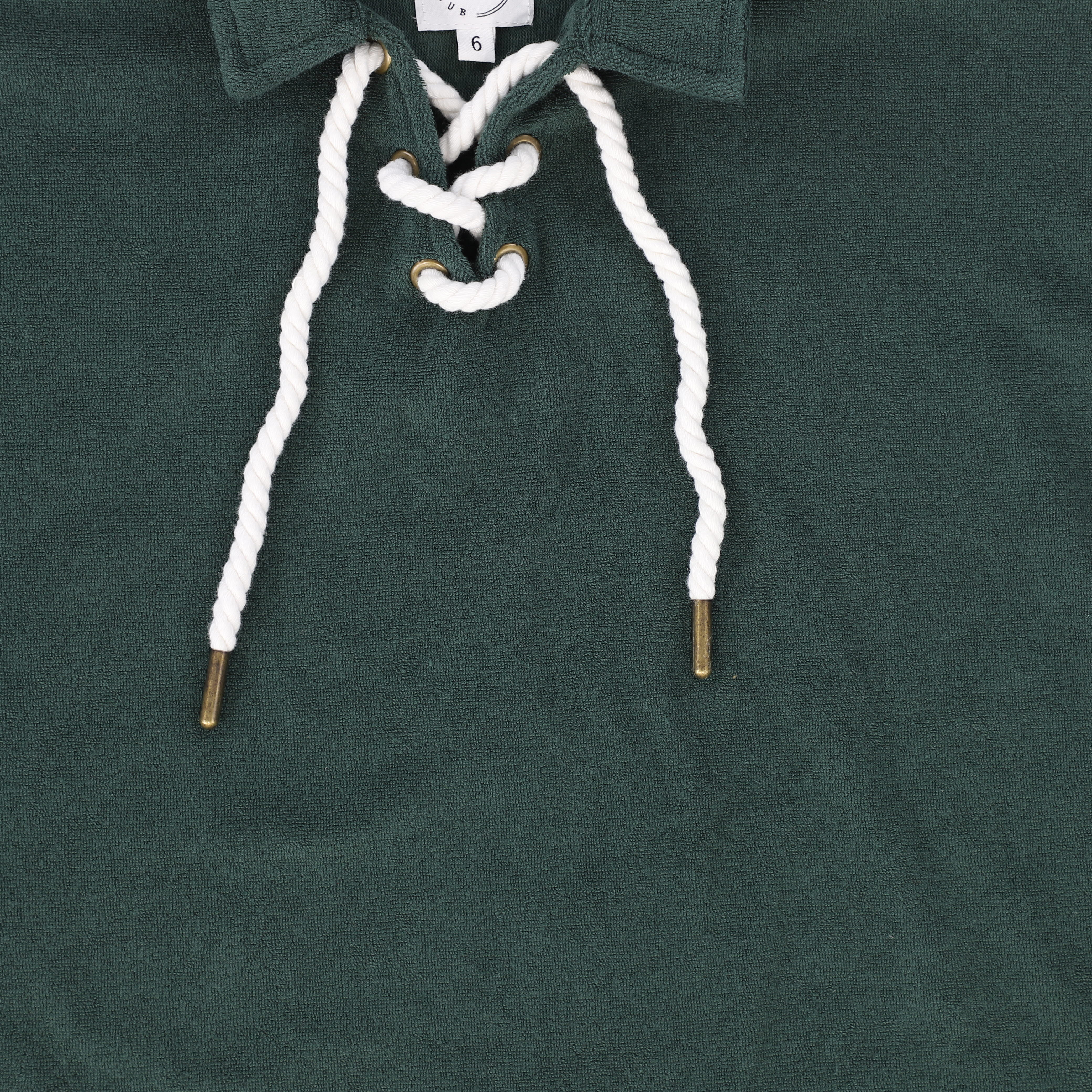 WATER CLUB GREEN ROPE TERRY DRESS [FINAL SALE] - Image 3