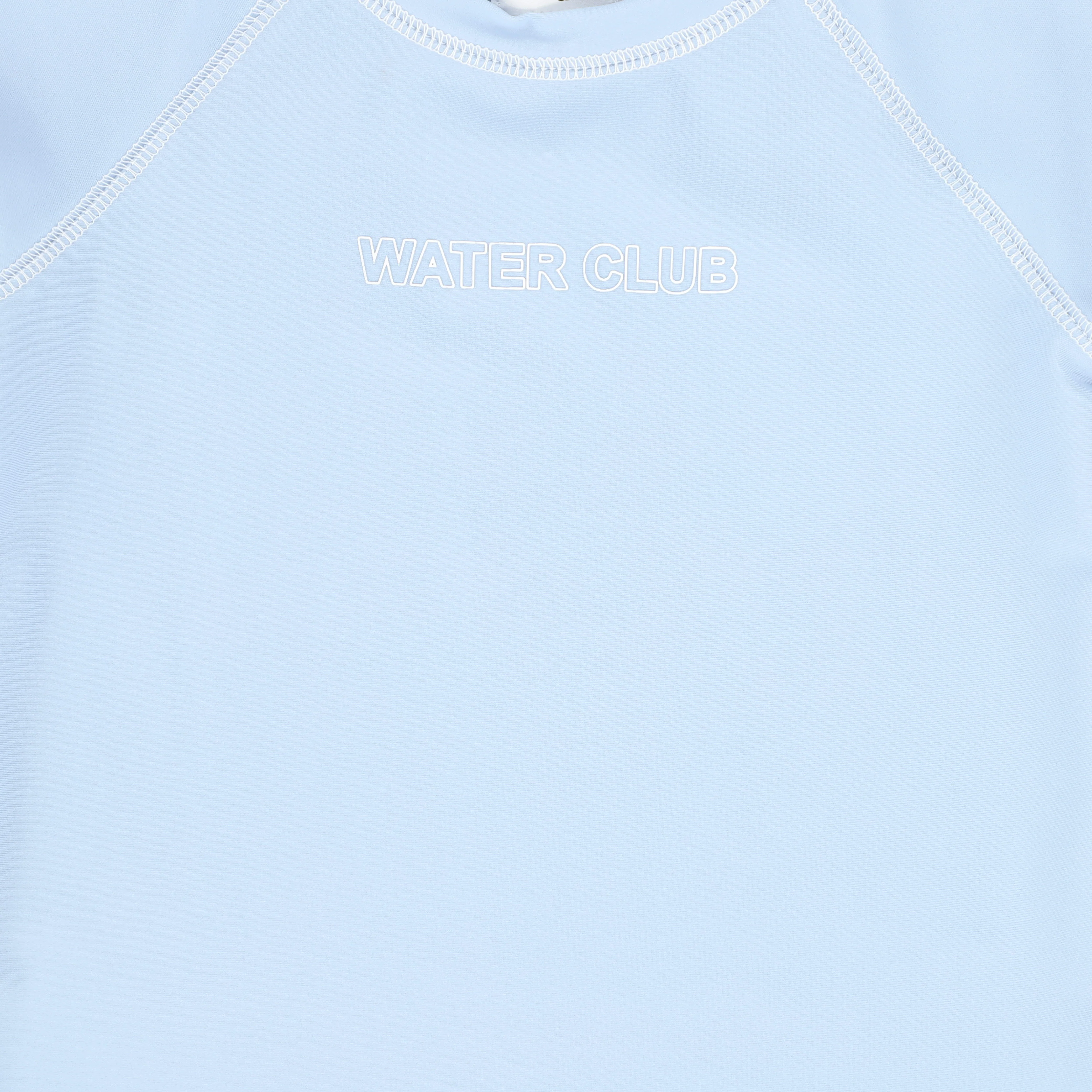 WATER CLUB LIGHT BLUE OUTLINE LOGO SHORTS SET - Image 2