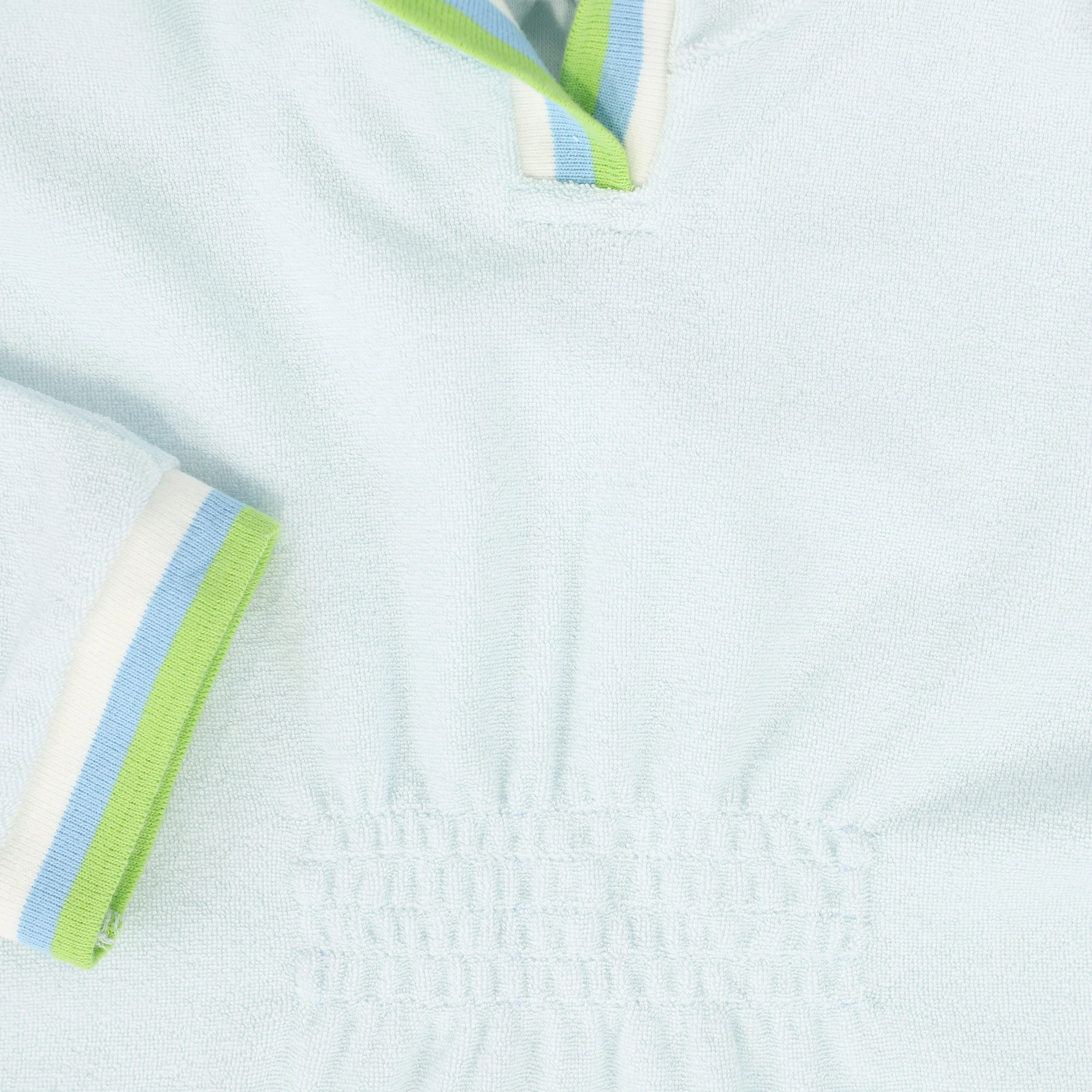 WATER CLUB LIGHT BLUE STRIPE TERRY DRESS [FINAL SALE] - Image 3