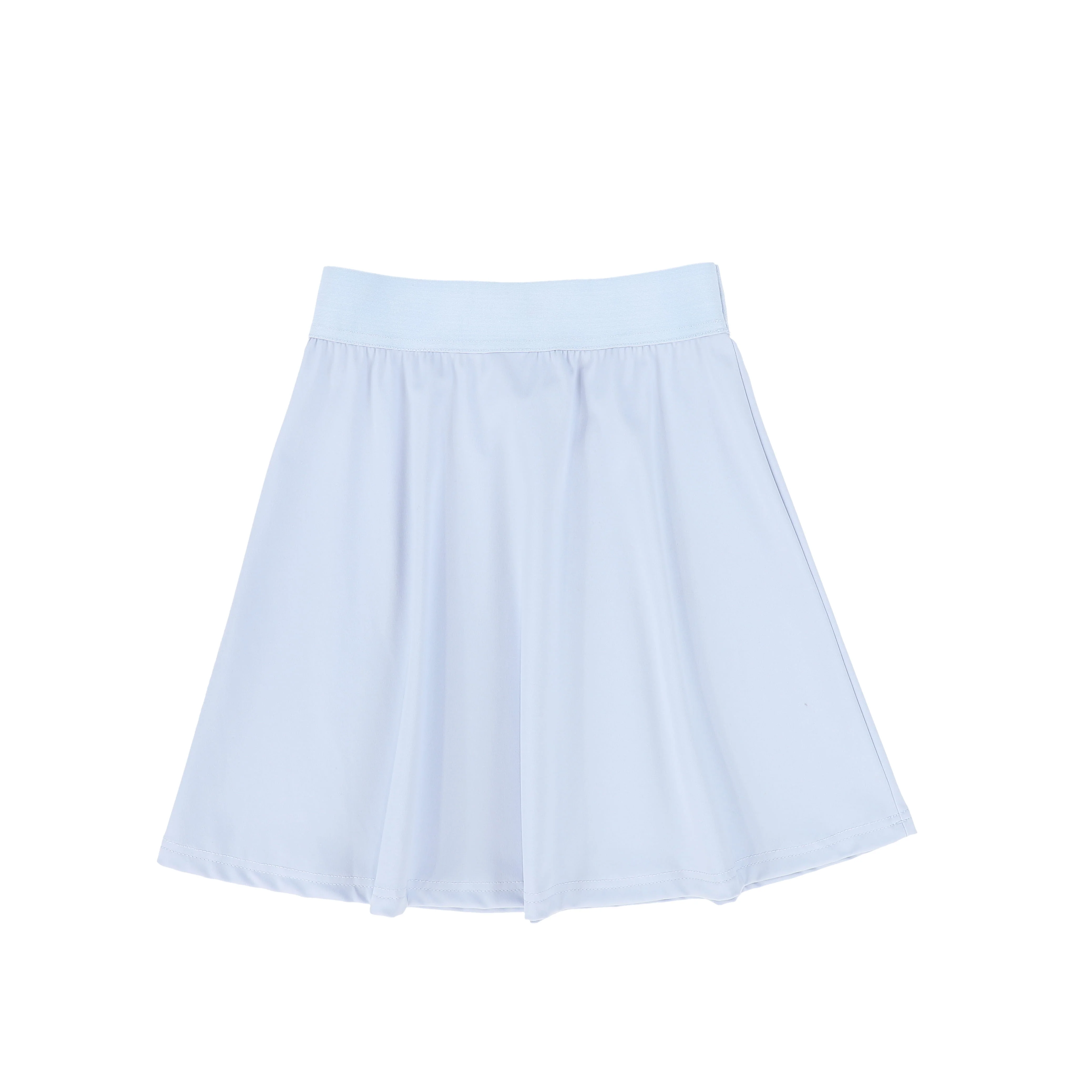 WATER CLUB LIGHT BLUE WAISTED FLARE SWIM SKIRT - Image 2